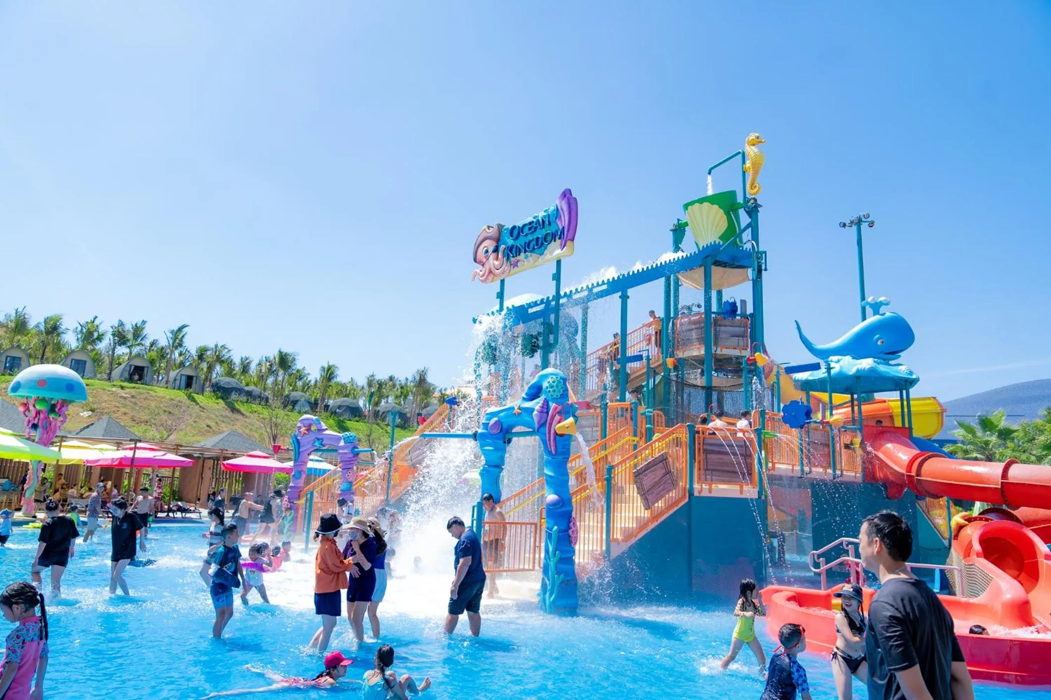 Aqua park in Wonderland Resort Phan Thiet