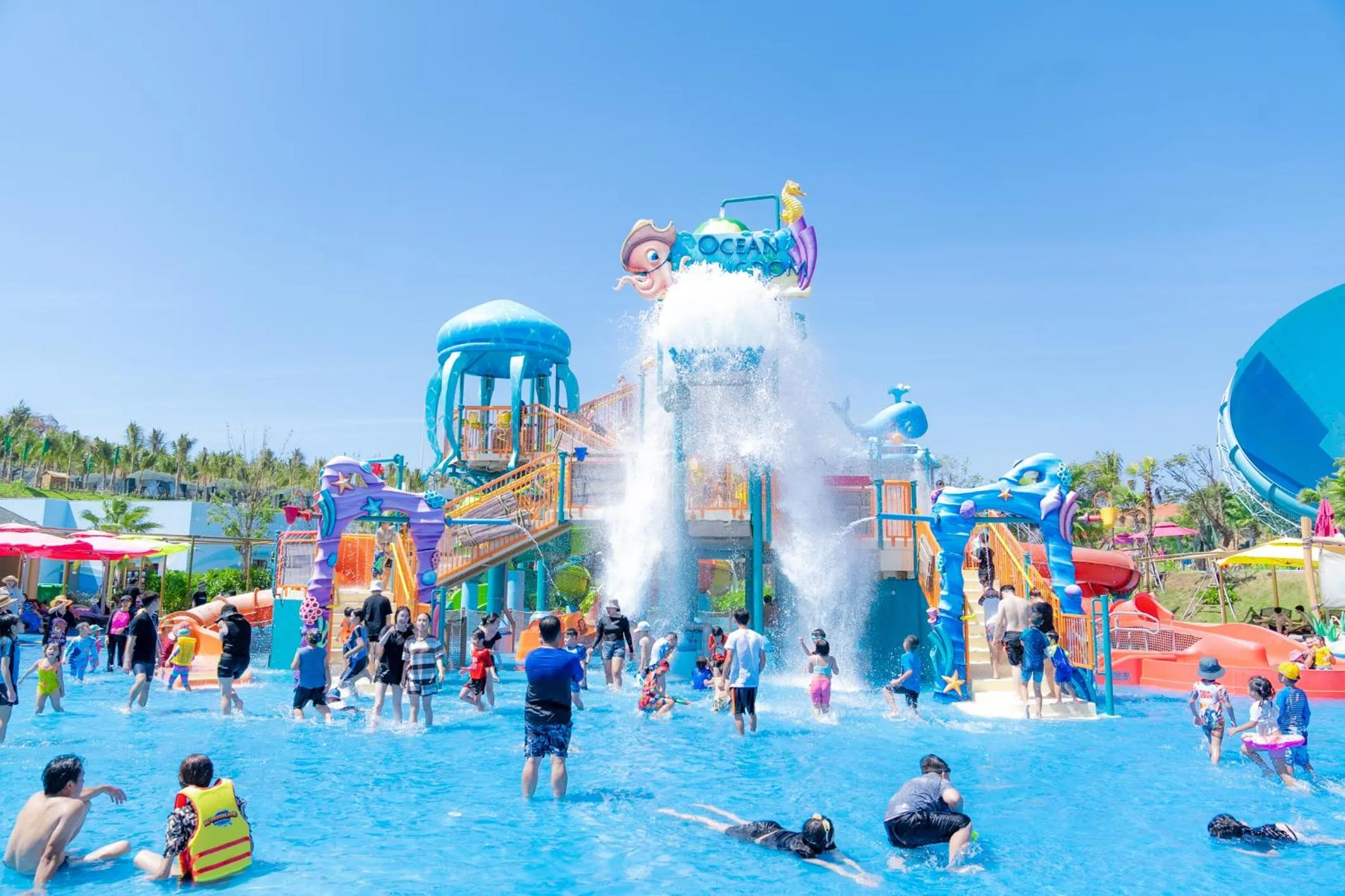 Aqua park in Wonderland Resort Phan Thiet