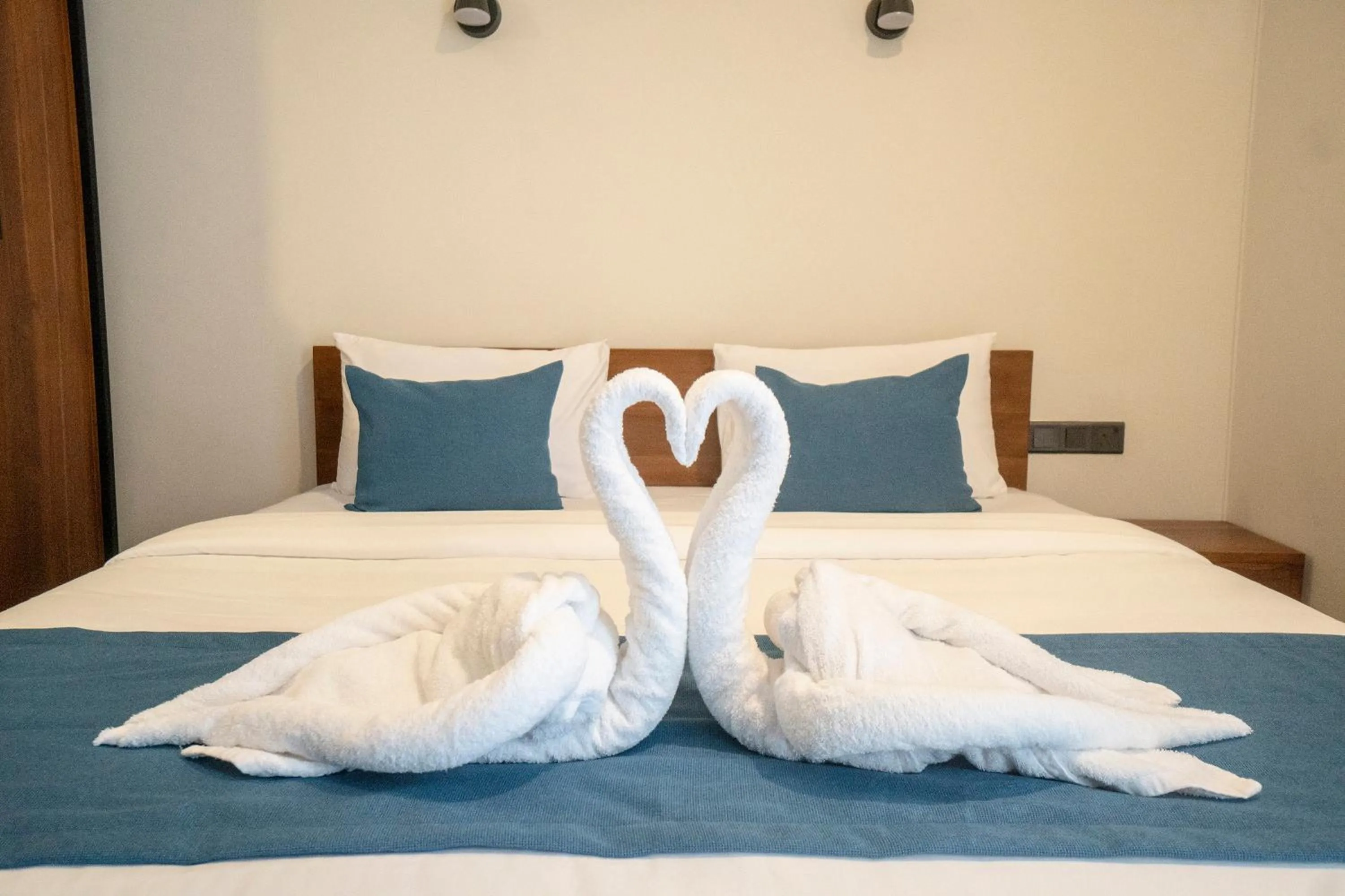 Bed in Hotel Bulwark