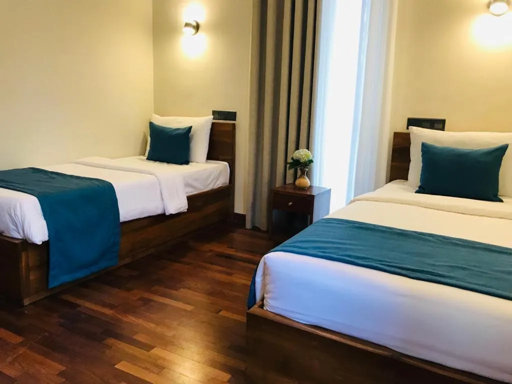 Bed in Hotel Bulwark