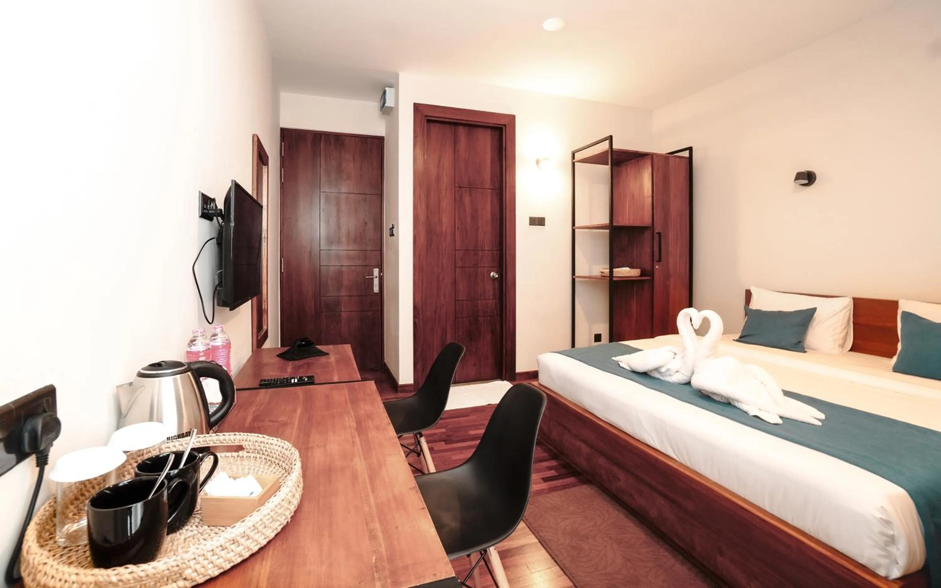 Bed in Hotel Bulwark