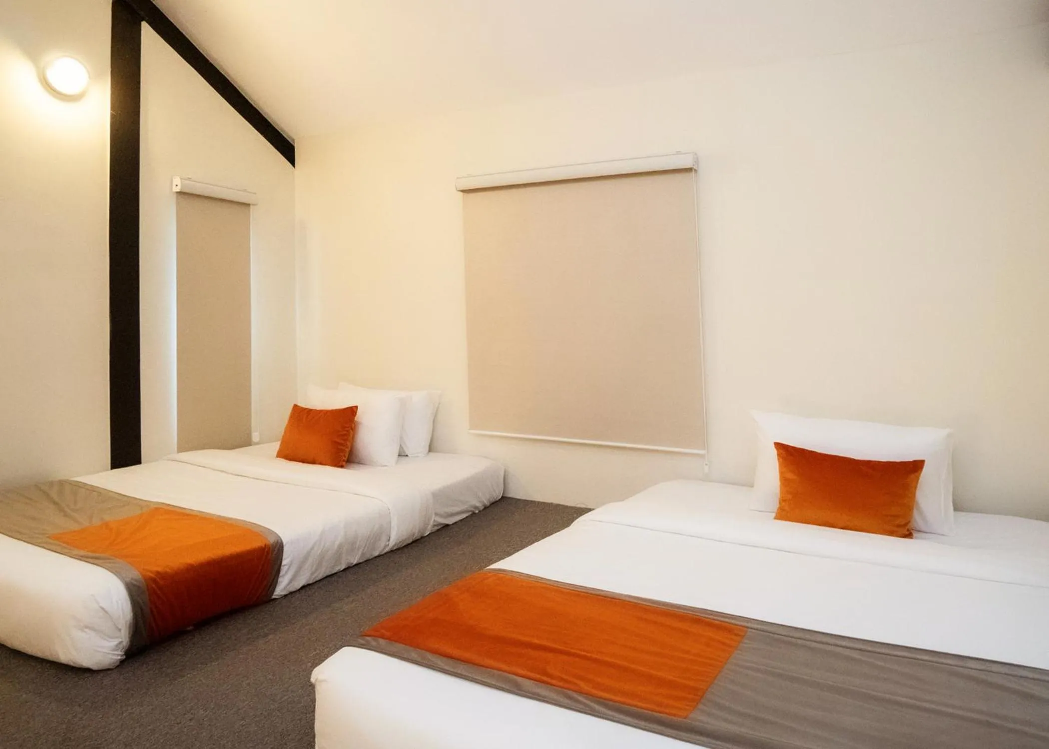 Bed in Hotel Bulwark