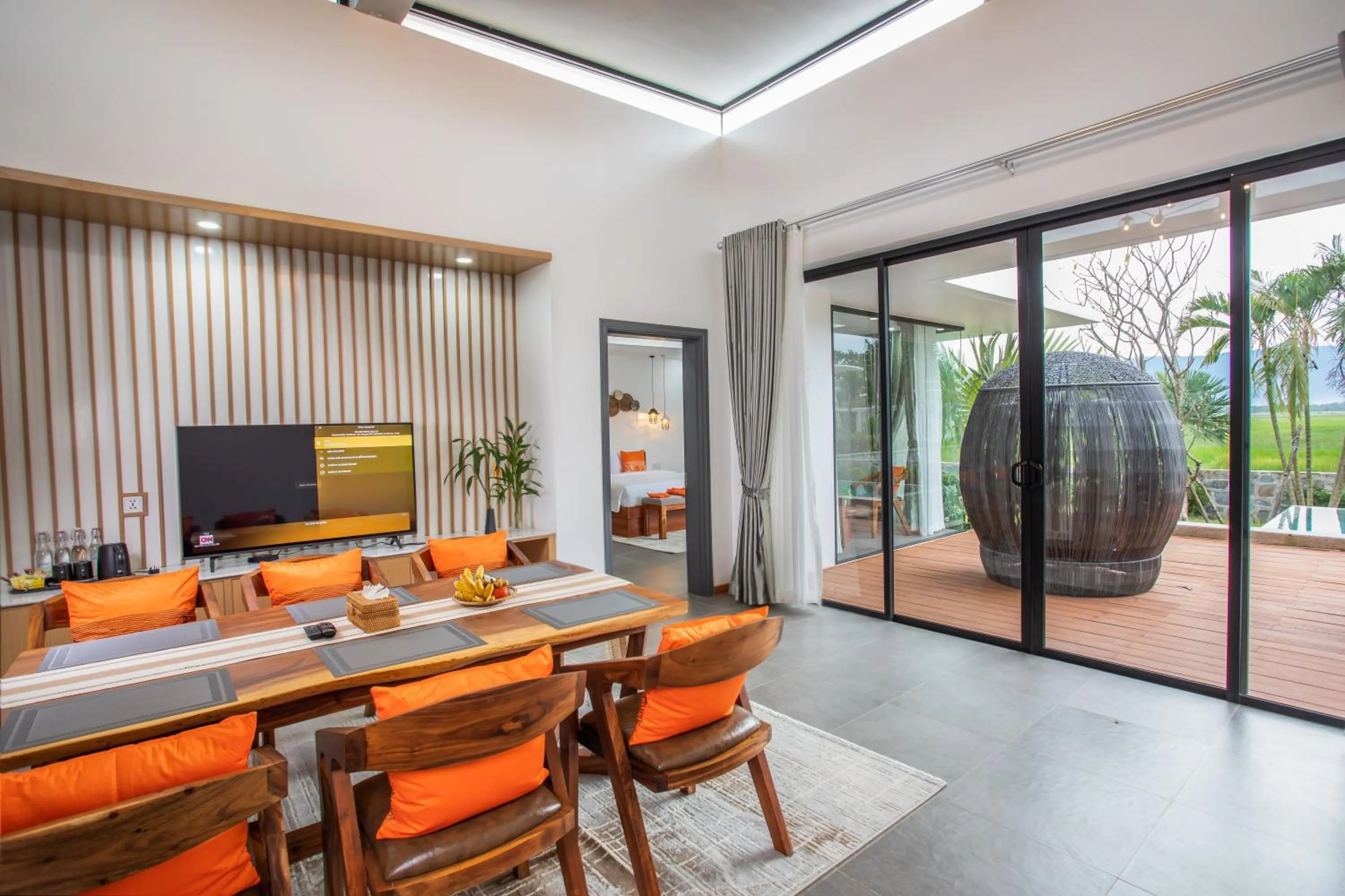 Living room in Wonderland Suites and Resort