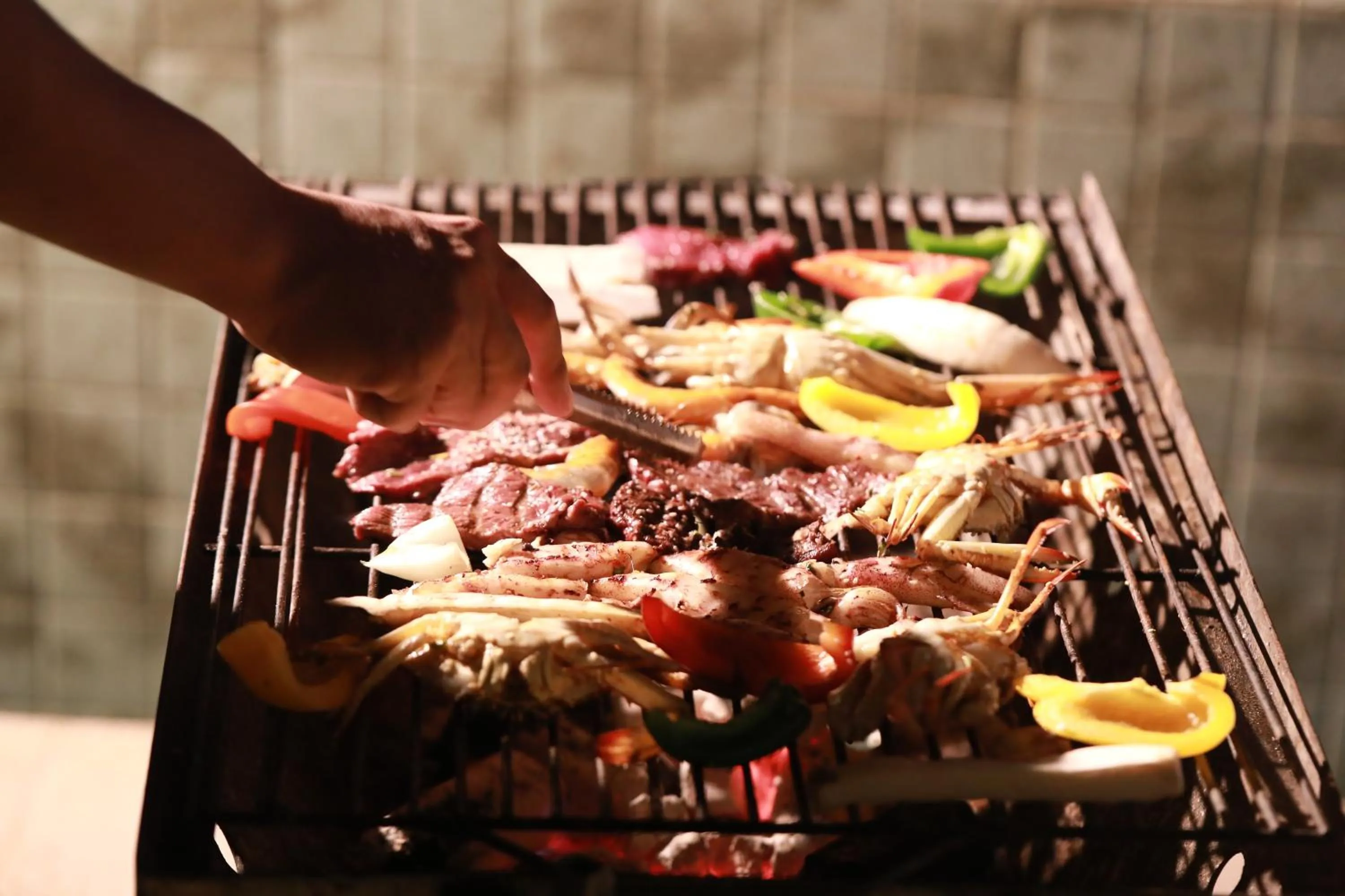 BBQ facilities in Wonderland Suites and Resort