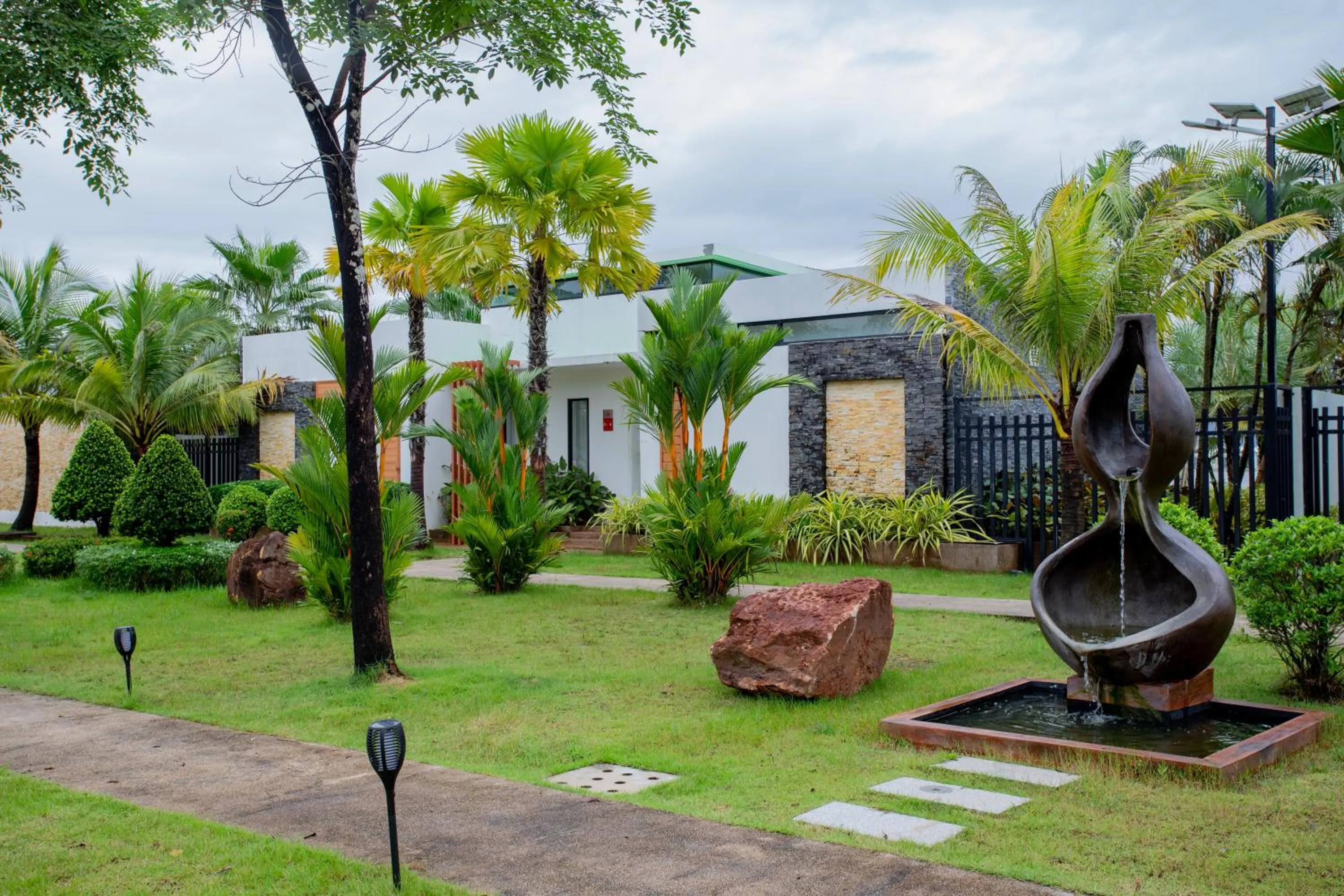 Garden view in Wonderland Suites and Resort