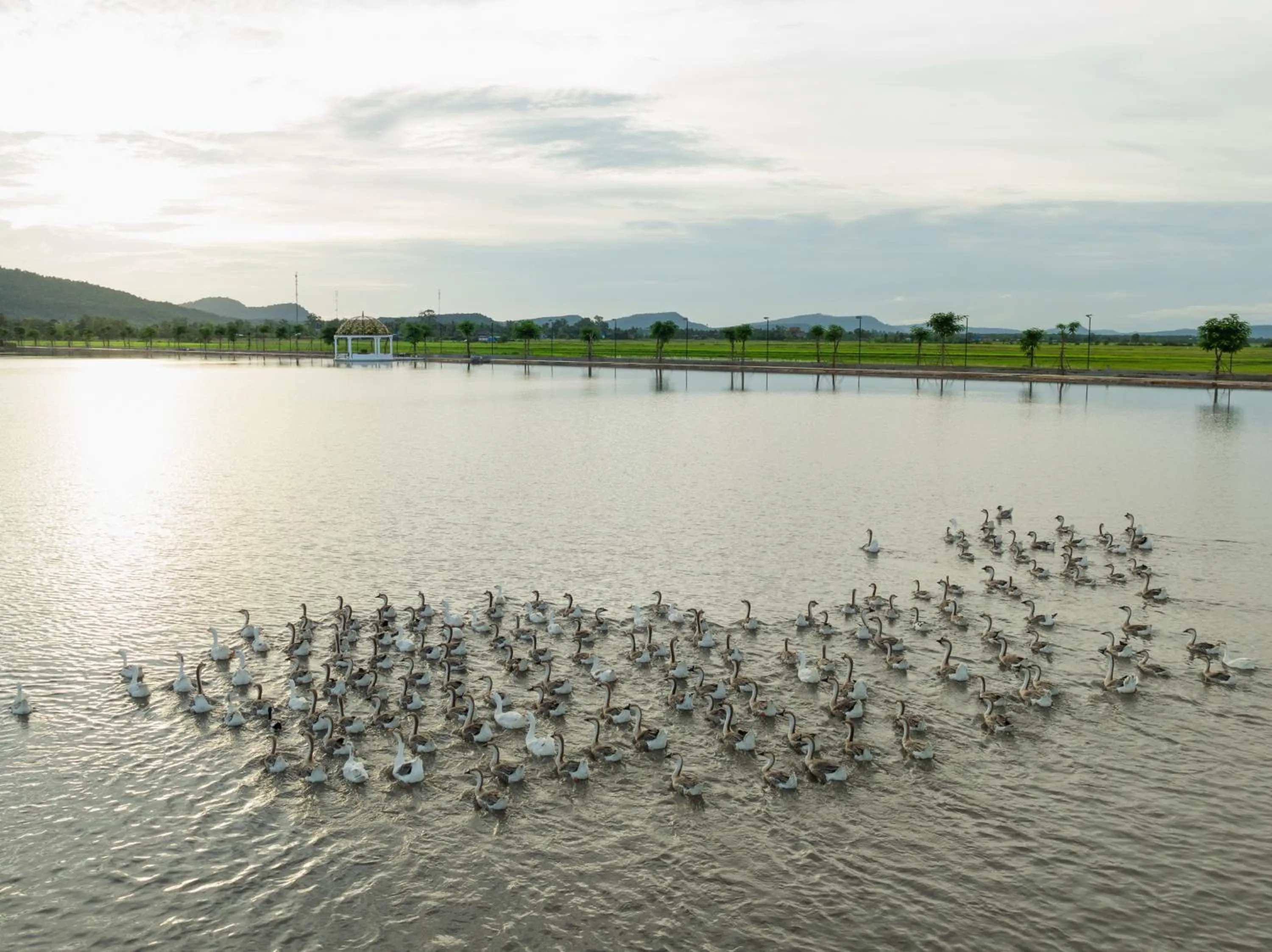 Lake view in Wonderland Suites and Resort