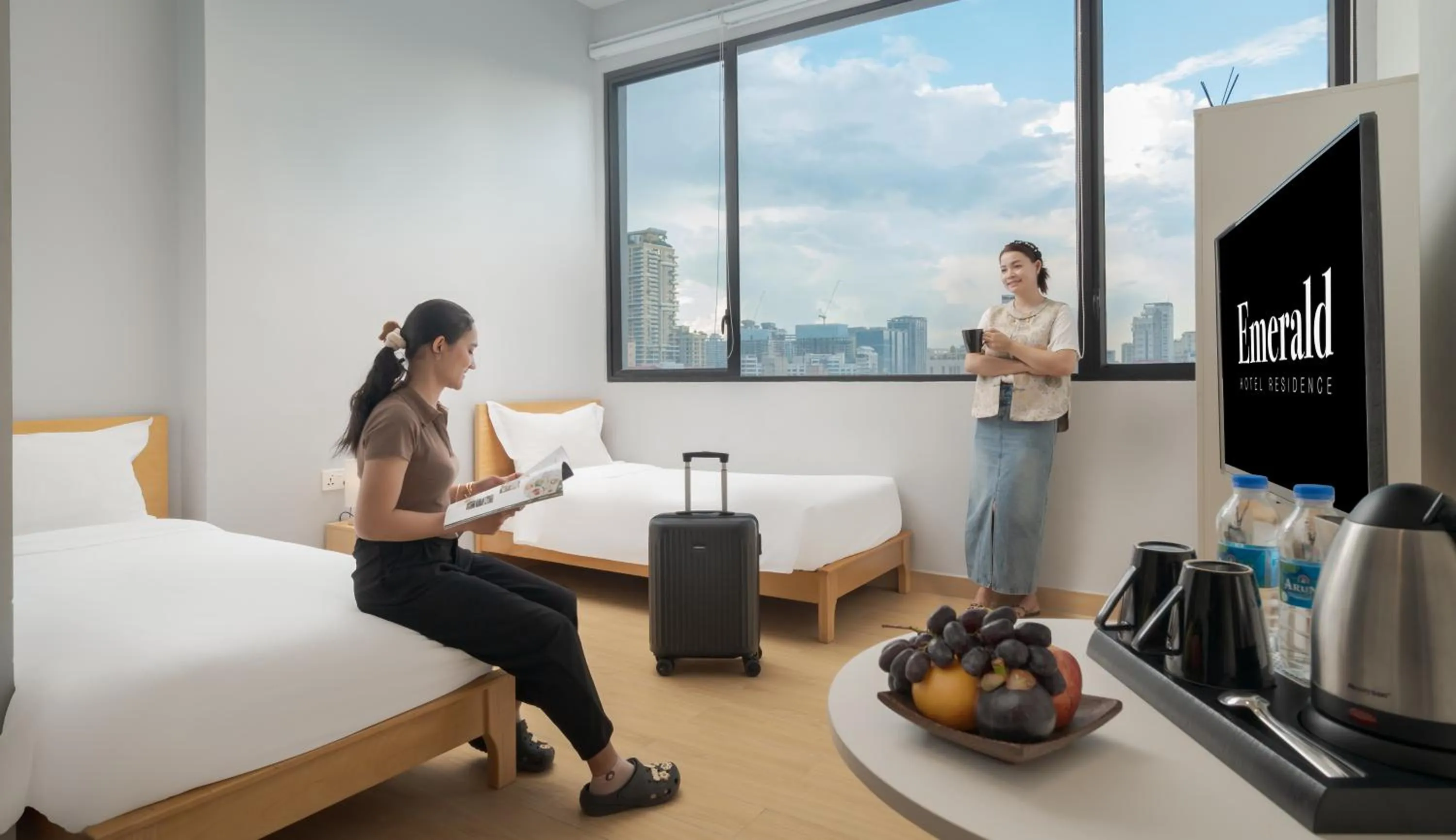 Bedroom in Emerald Hotel Residence