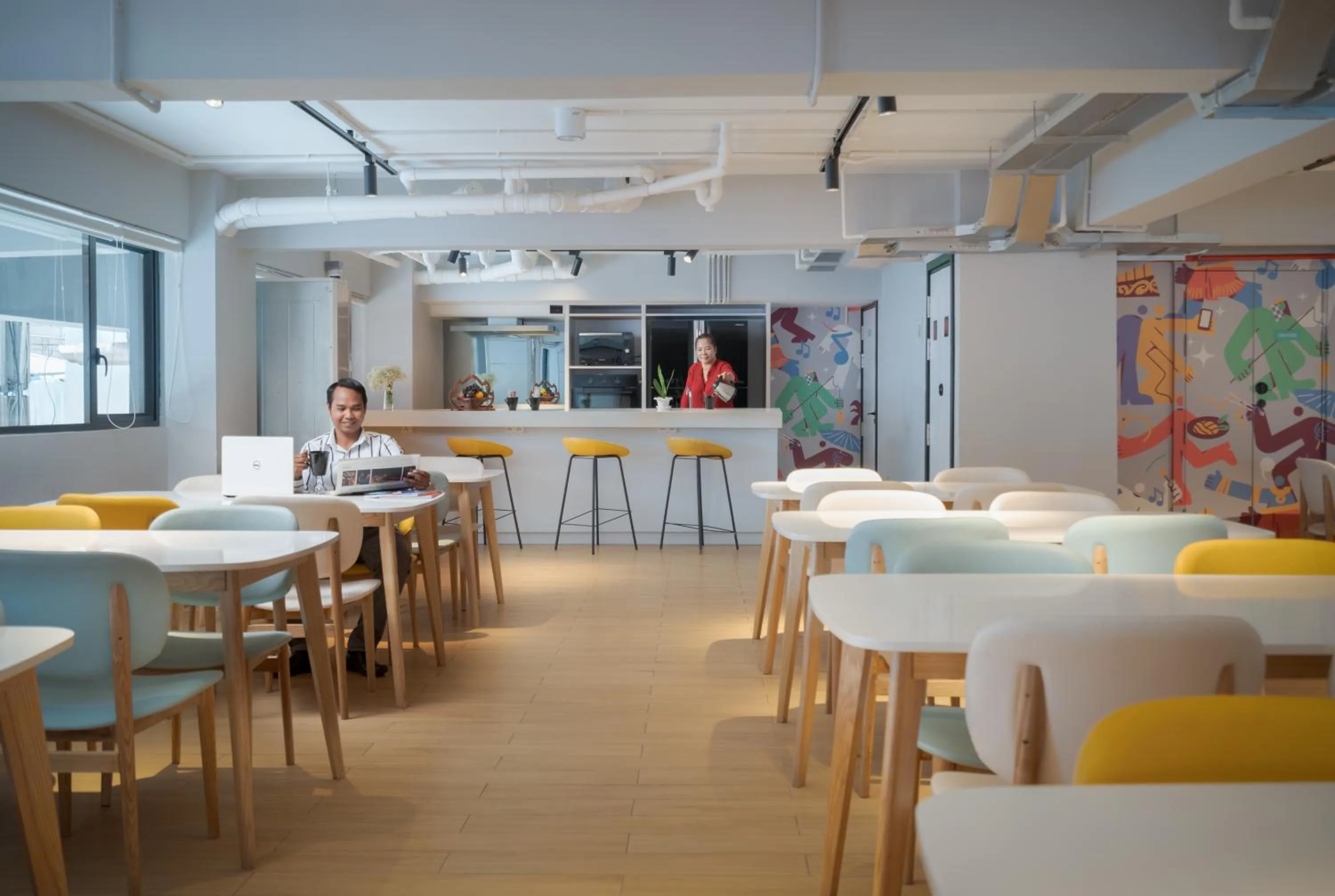 Seating area in Emerald Hotel Residence
