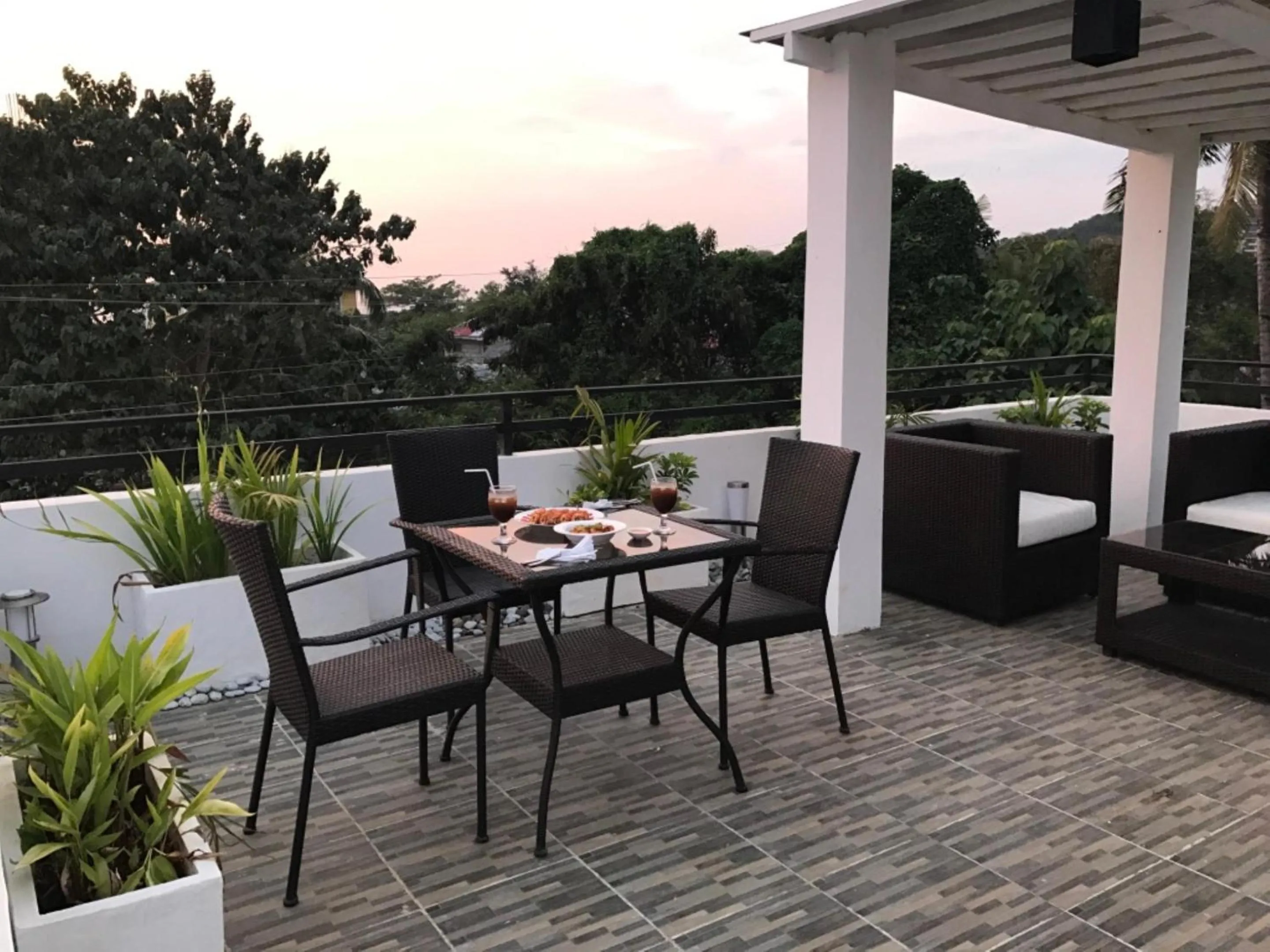 Balcony/Terrace in The Orient Beach Boracay