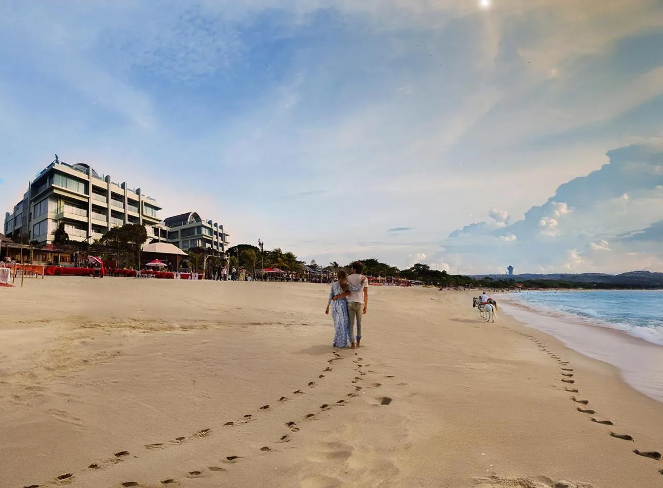 Beach in Platinum Hotel Jimbaran Beach Bali