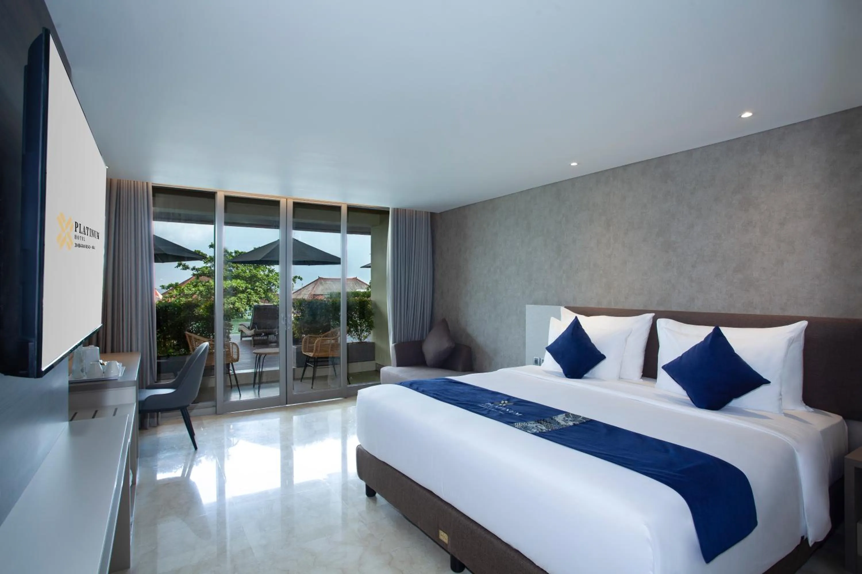 Bed in Platinum Hotel Jimbaran Beach Bali