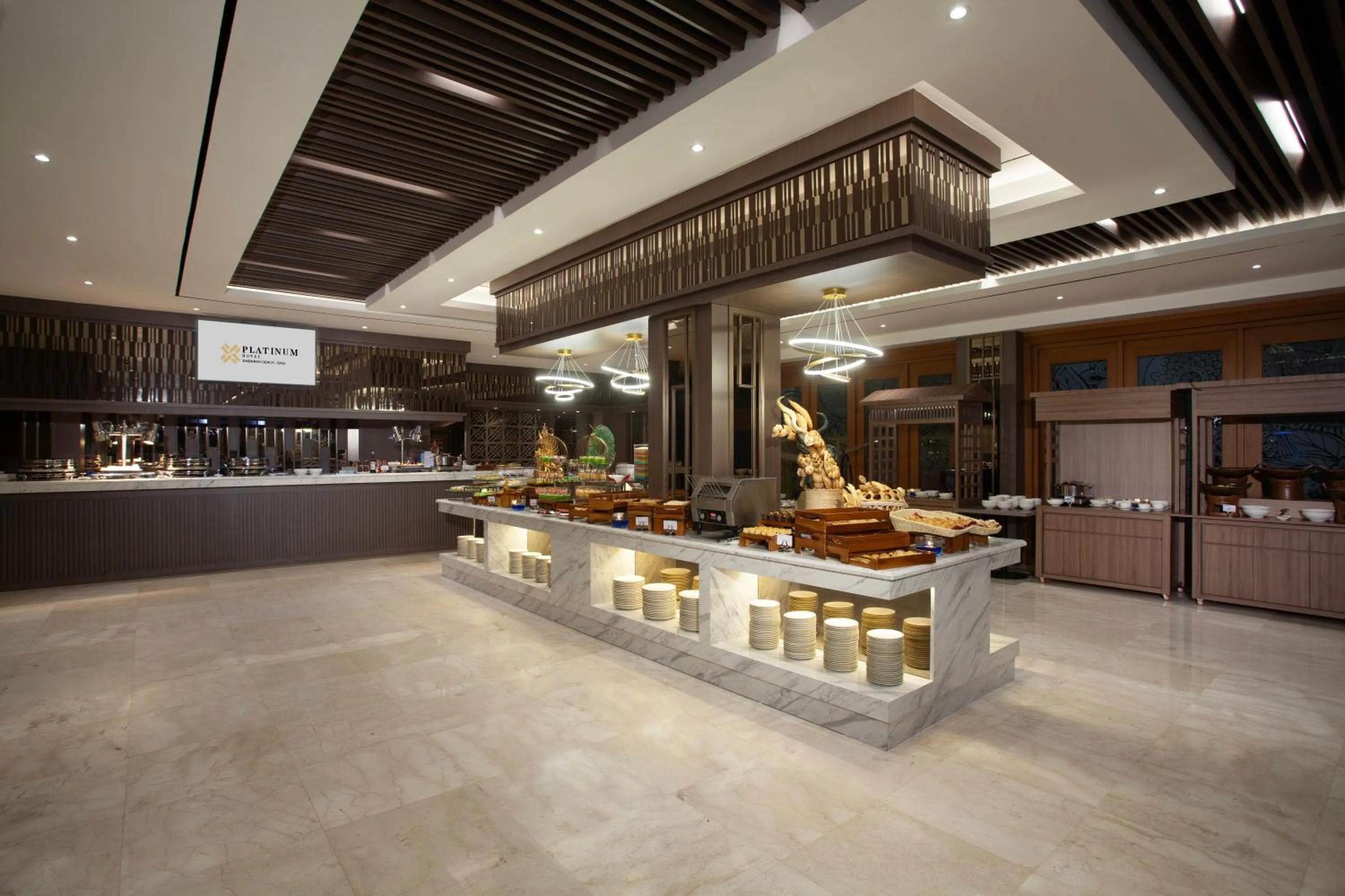 Restaurant/places to eat in Platinum Hotel Jimbaran Beach Bali
