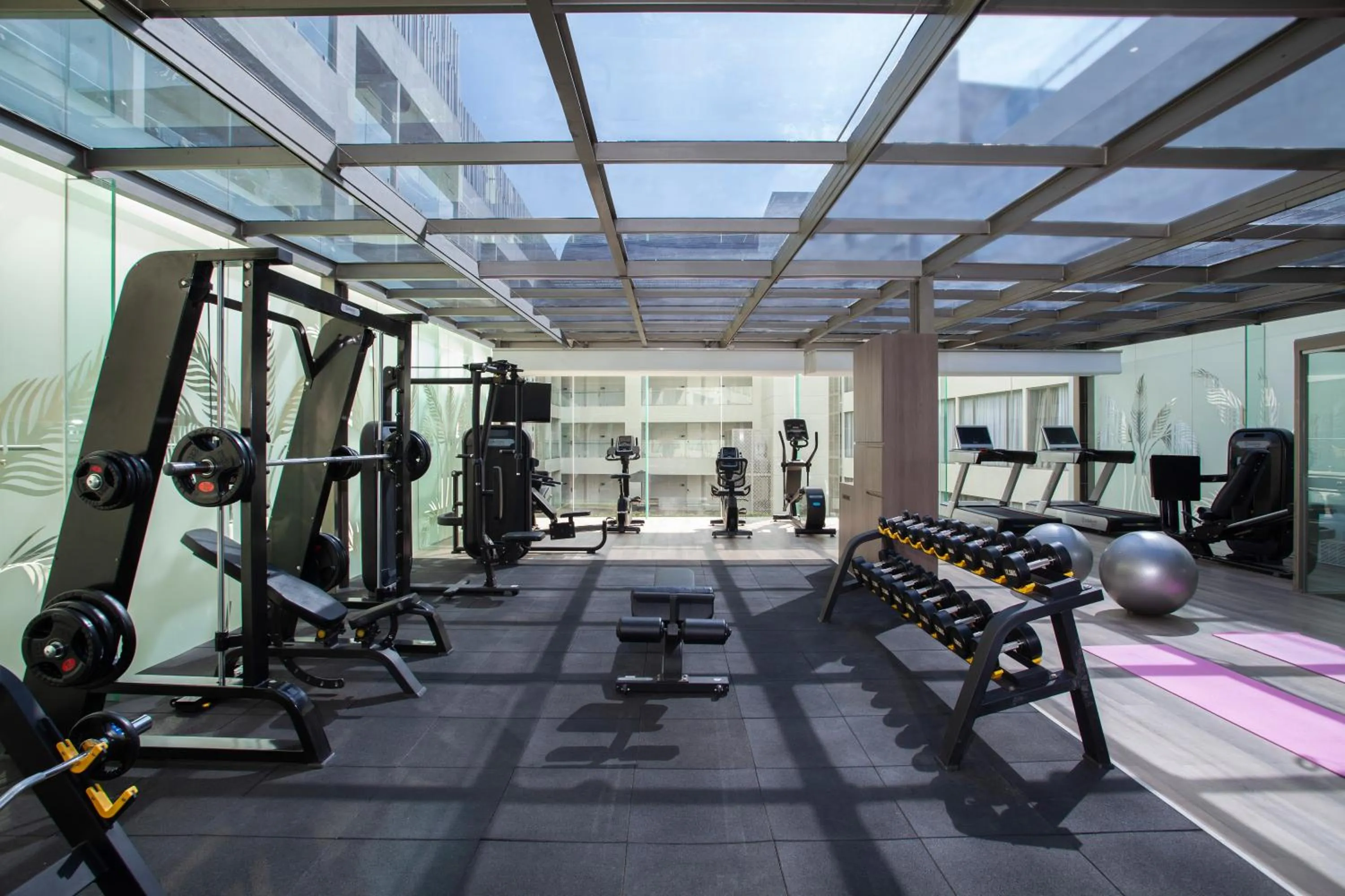Fitness centre/facilities in Platinum Hotel Jimbaran Beach Bali