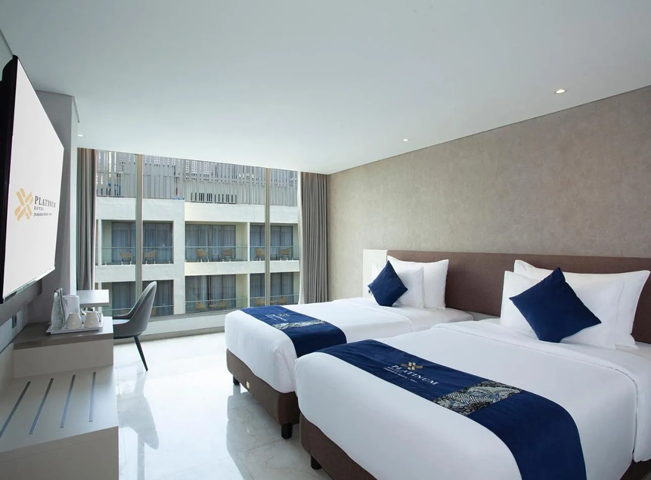 Bedroom, Bed in Platinum Hotel Jimbaran Beach Bali