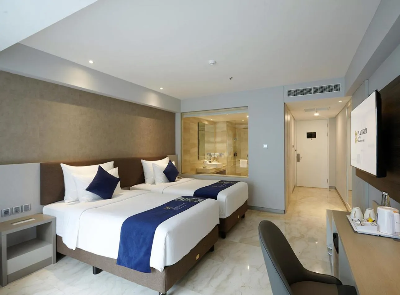 Bed in Platinum Hotel Jimbaran Beach Bali