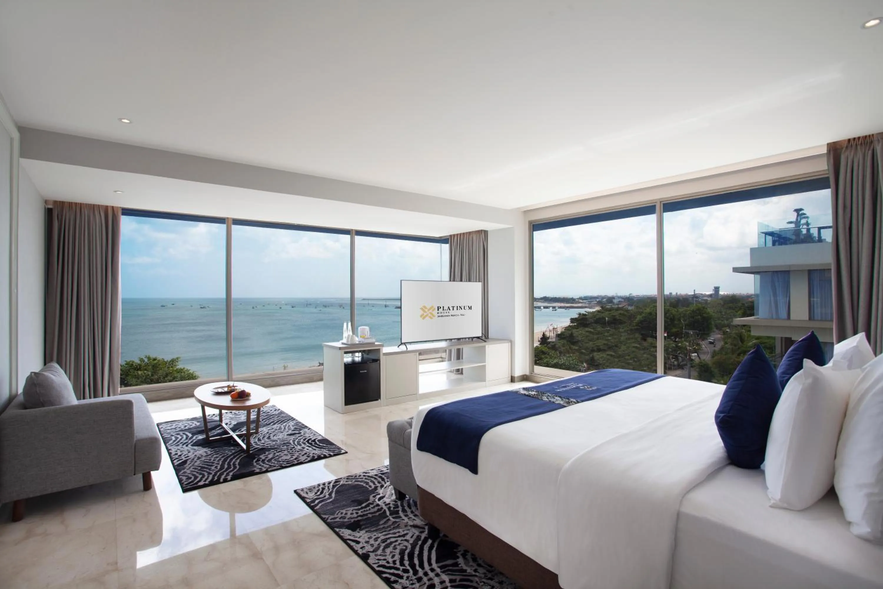 Sea view, Bed in Platinum Hotel Jimbaran Beach Bali