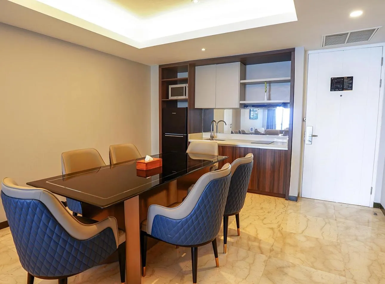 Dining area in Platinum Hotel Jimbaran Beach Bali