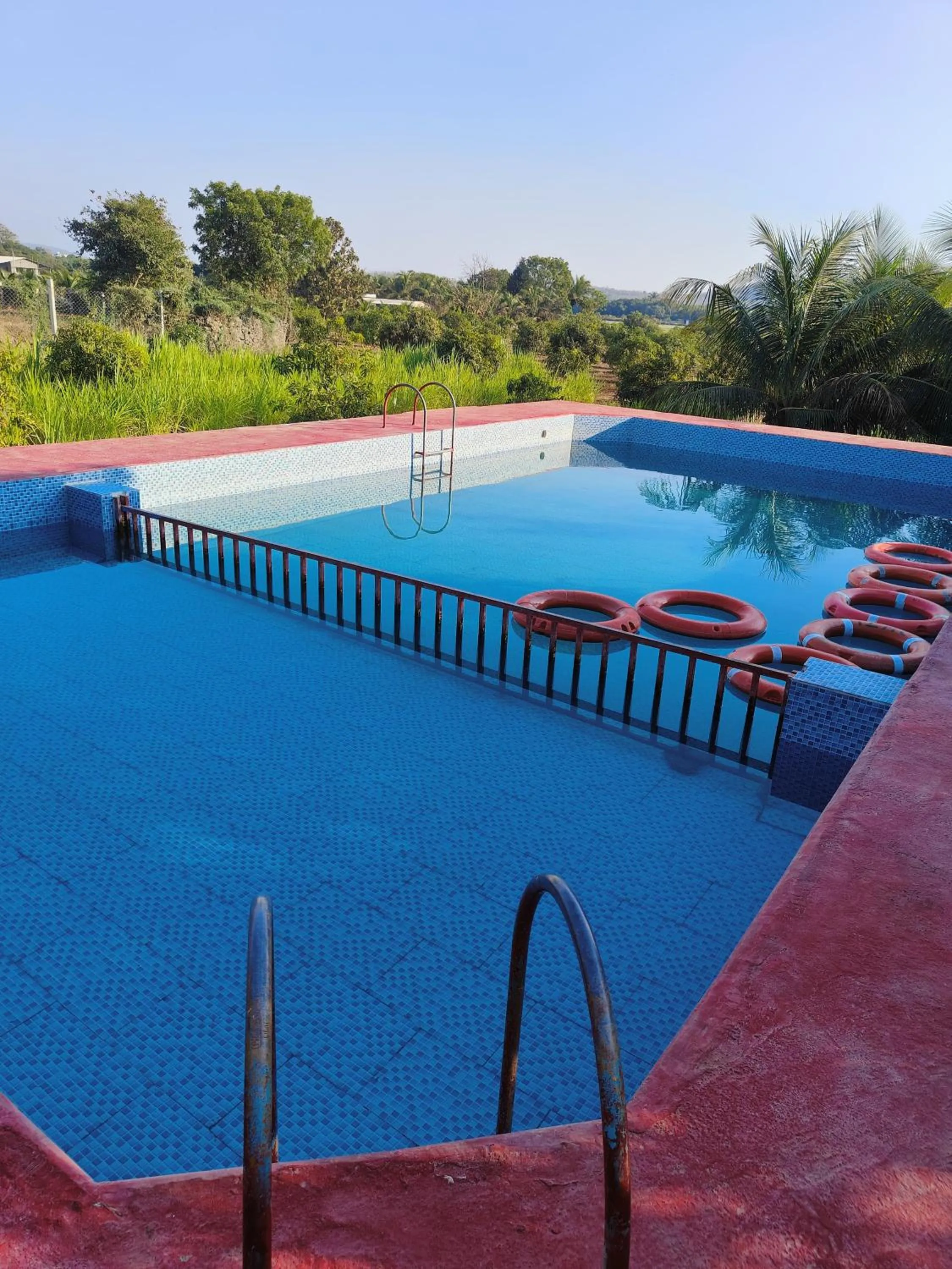 Pool view in Gokul farm house