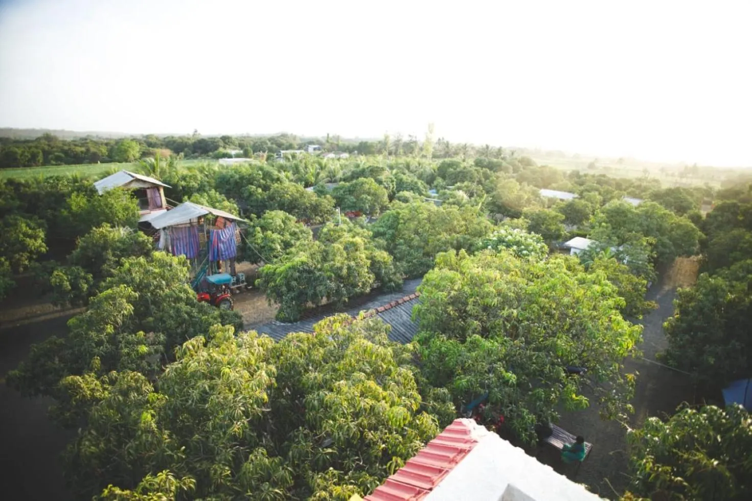 Balcony/Terrace in Gokul farm house