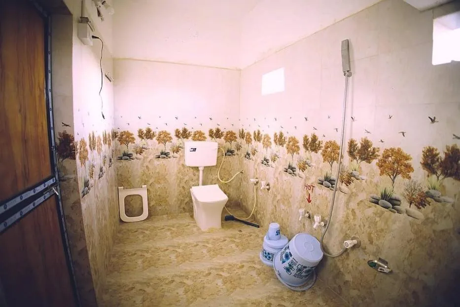 Bathroom in Gokul farm house