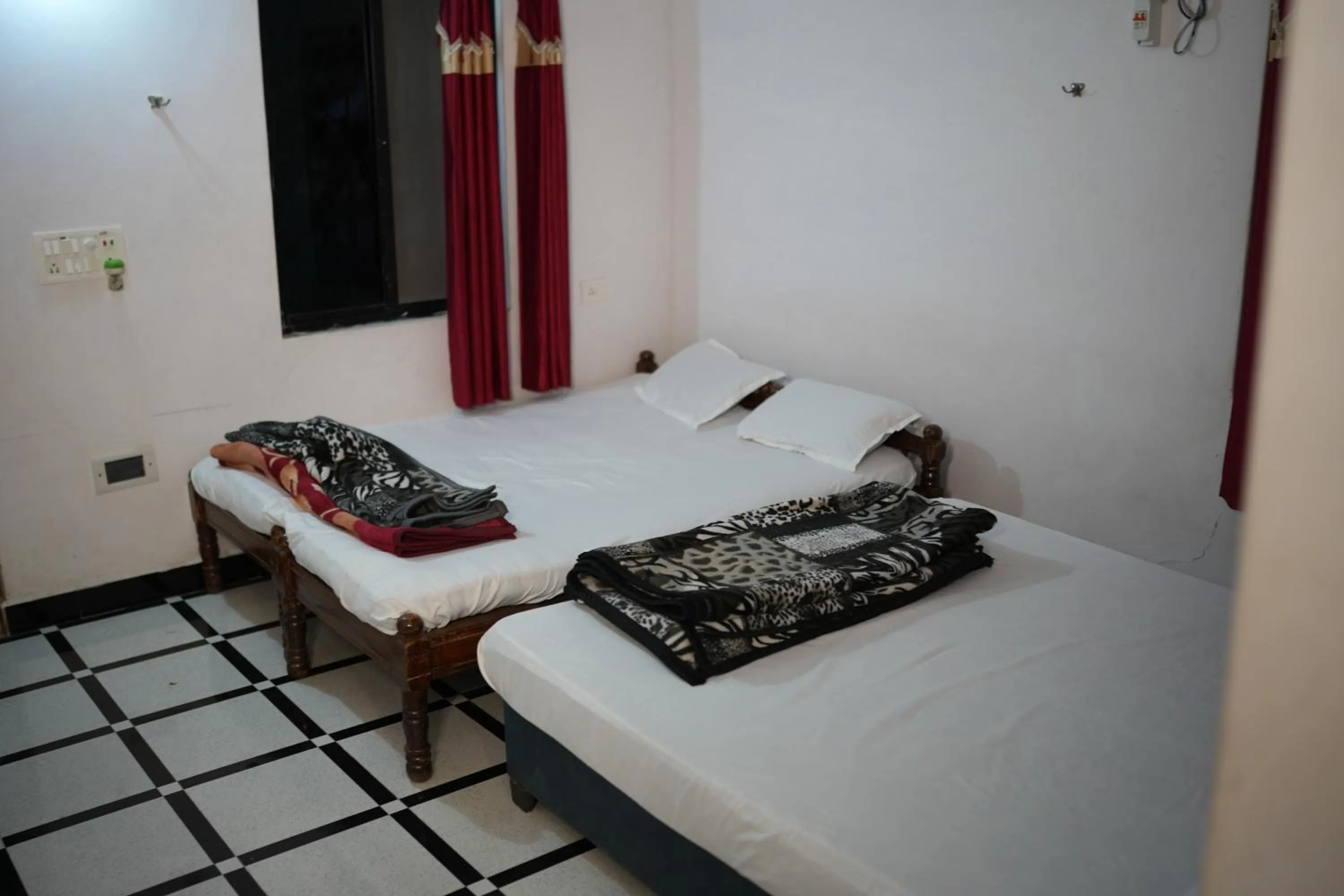 Bedroom, Bed in Gokul farm house