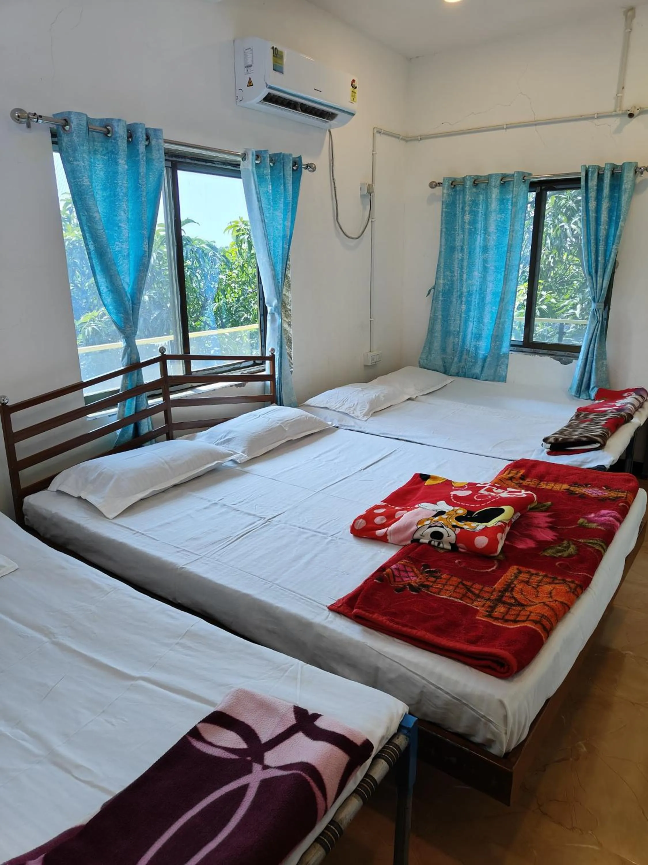 Bedroom, Bed in Gokul farm house