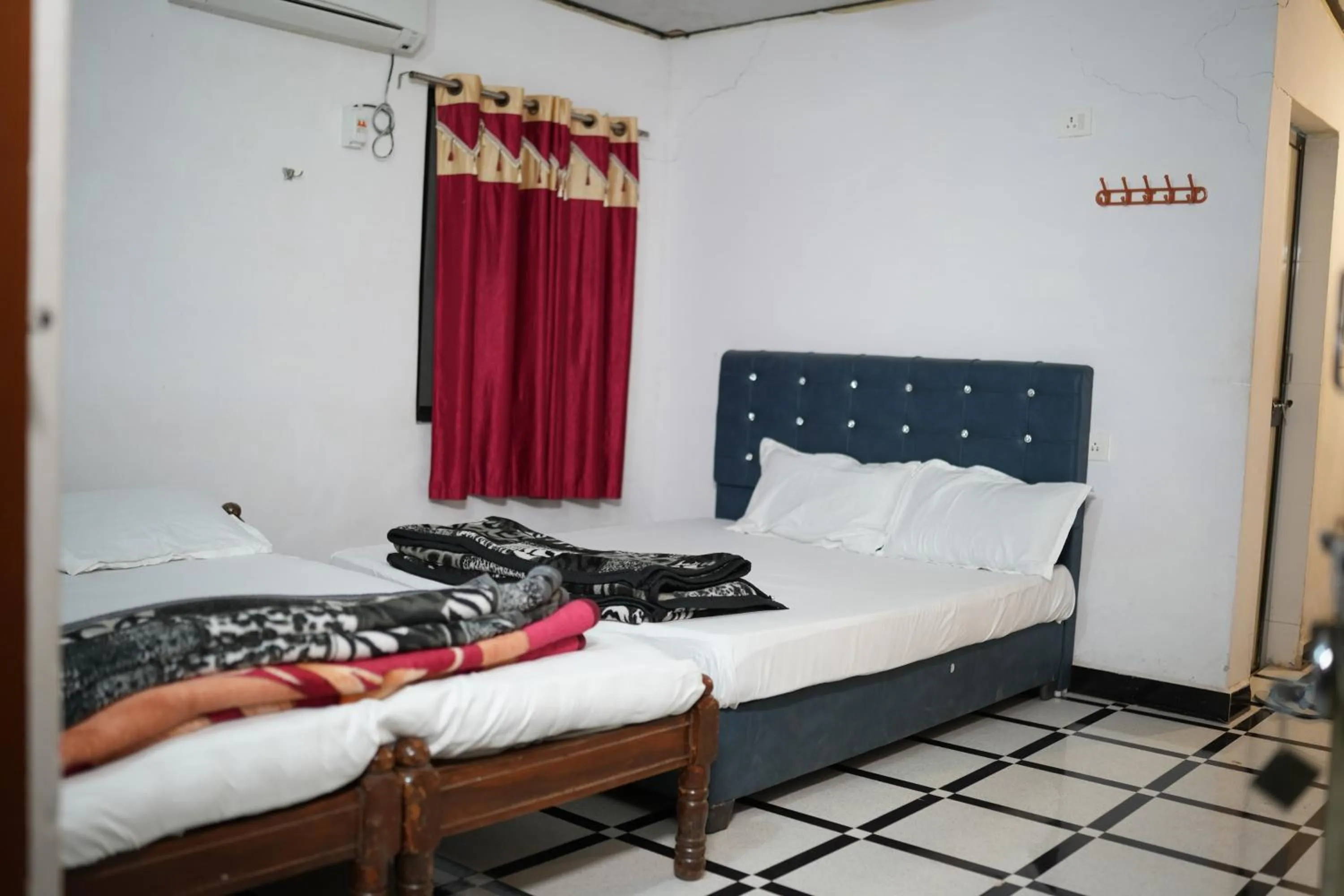 Bedroom, Bed in Gokul farm house
