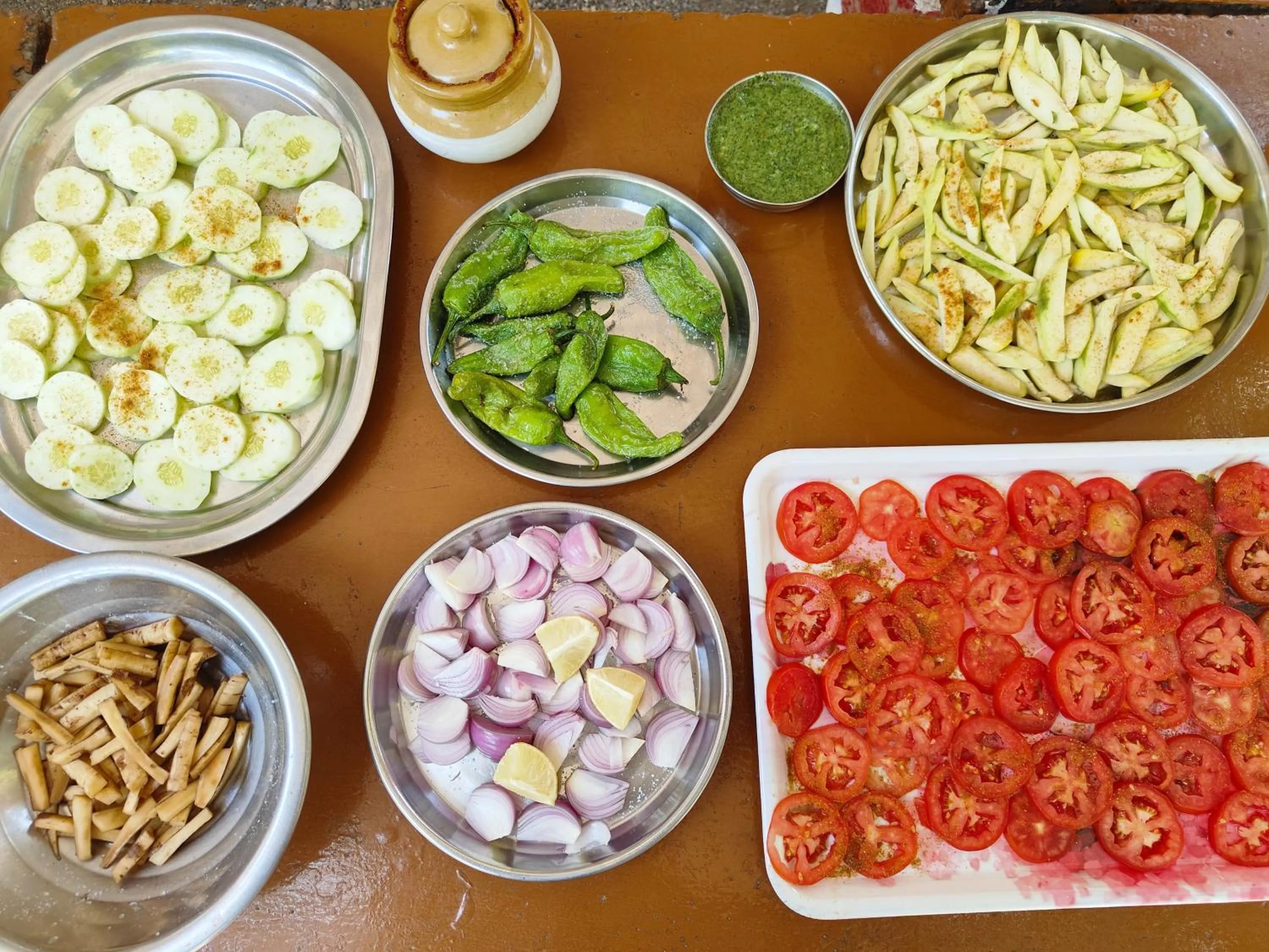 Food in Gokul farm house