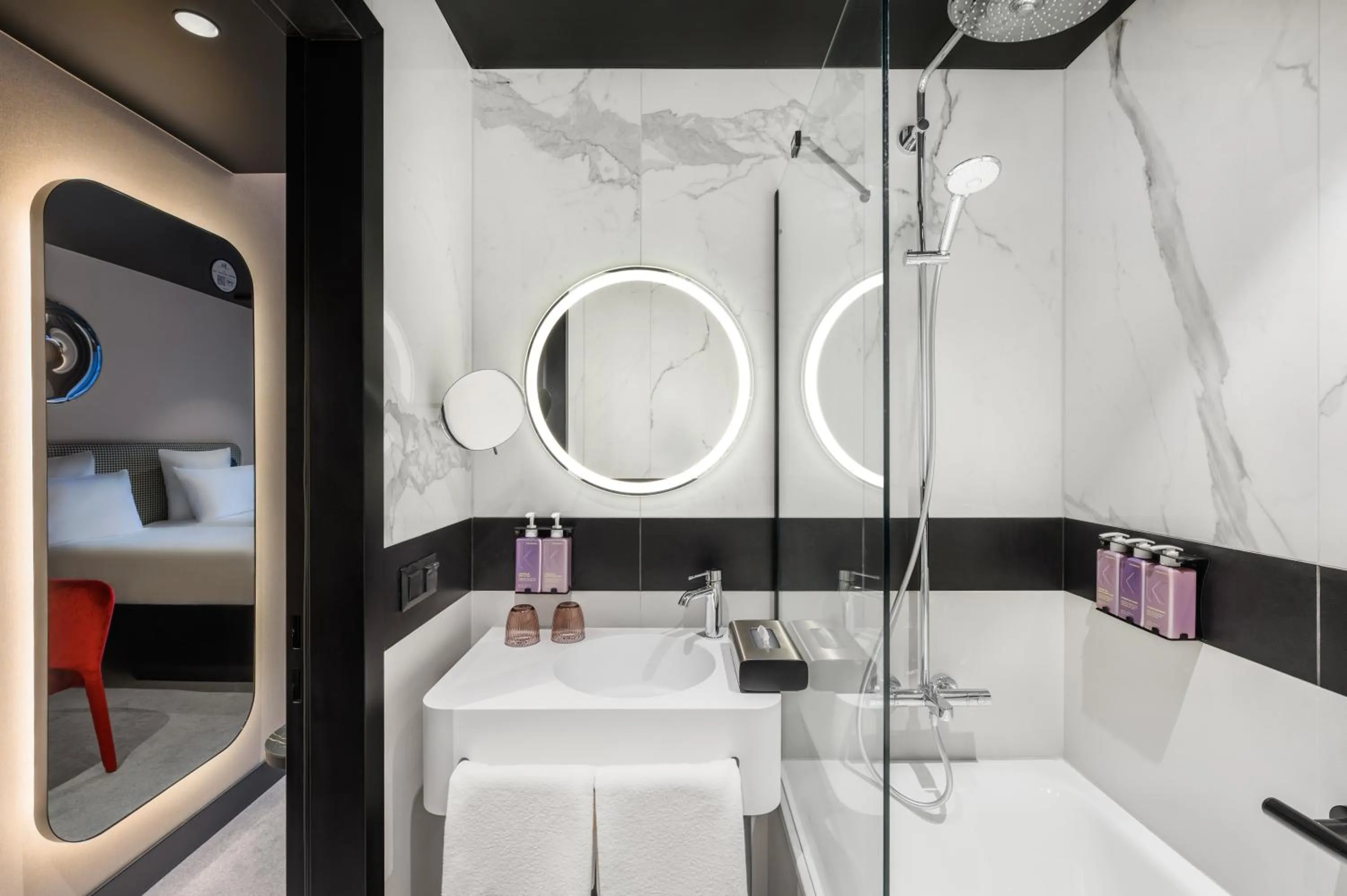 Bathroom in TRIBE Budapest Stadium