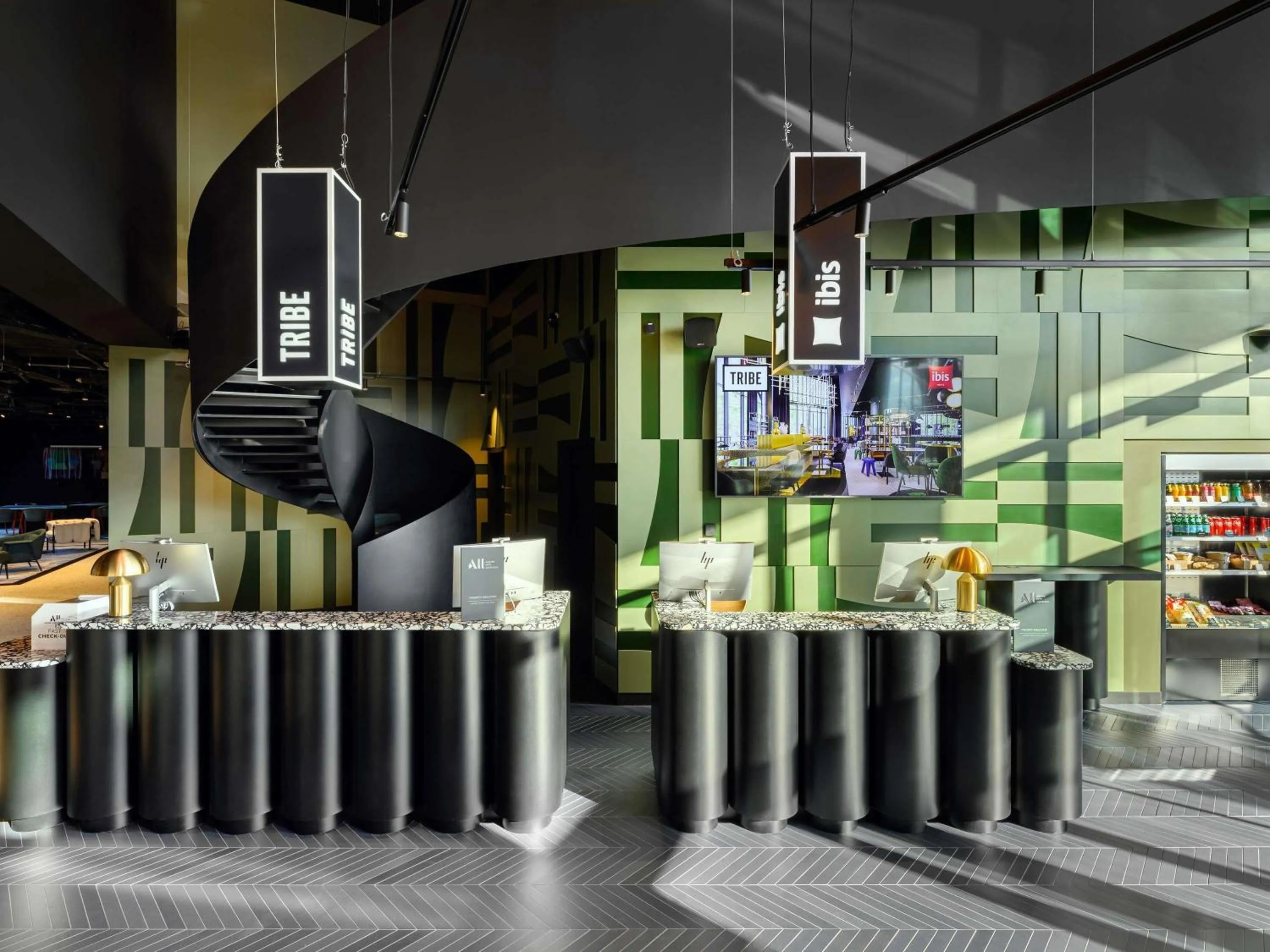 Property building in TRIBE Budapest Stadium