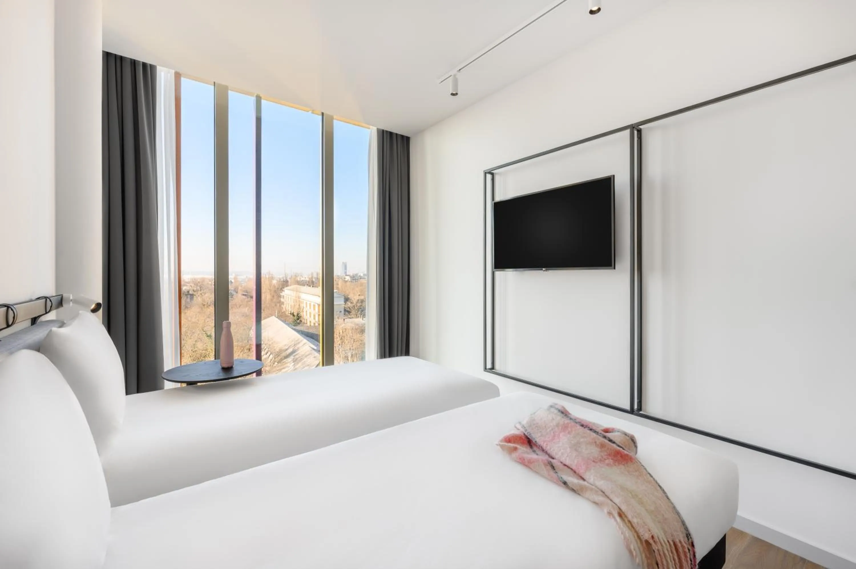 Bedroom, Bed in ibis Budapest Stadium