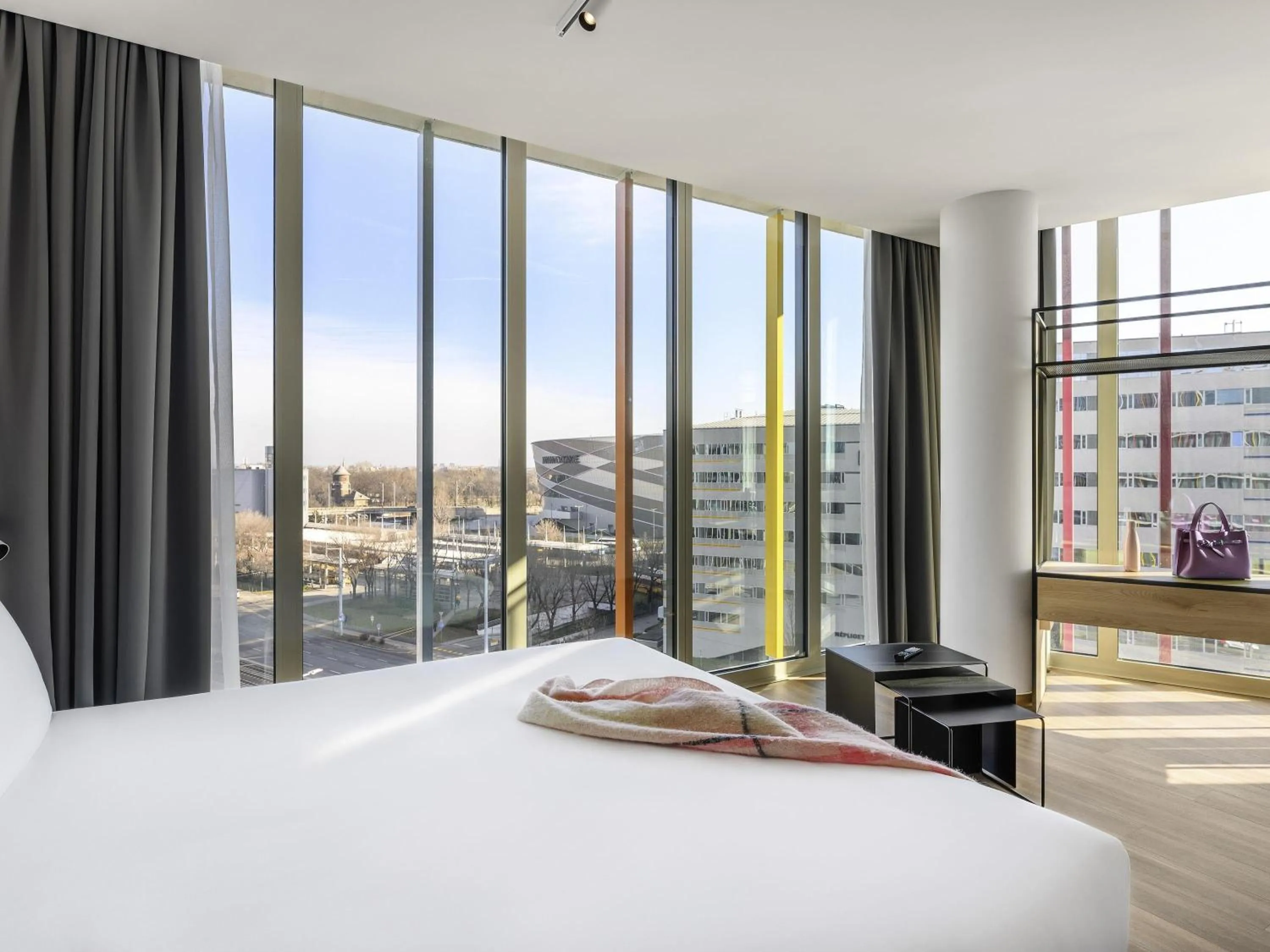 Bedroom, Bed in ibis Budapest Stadium