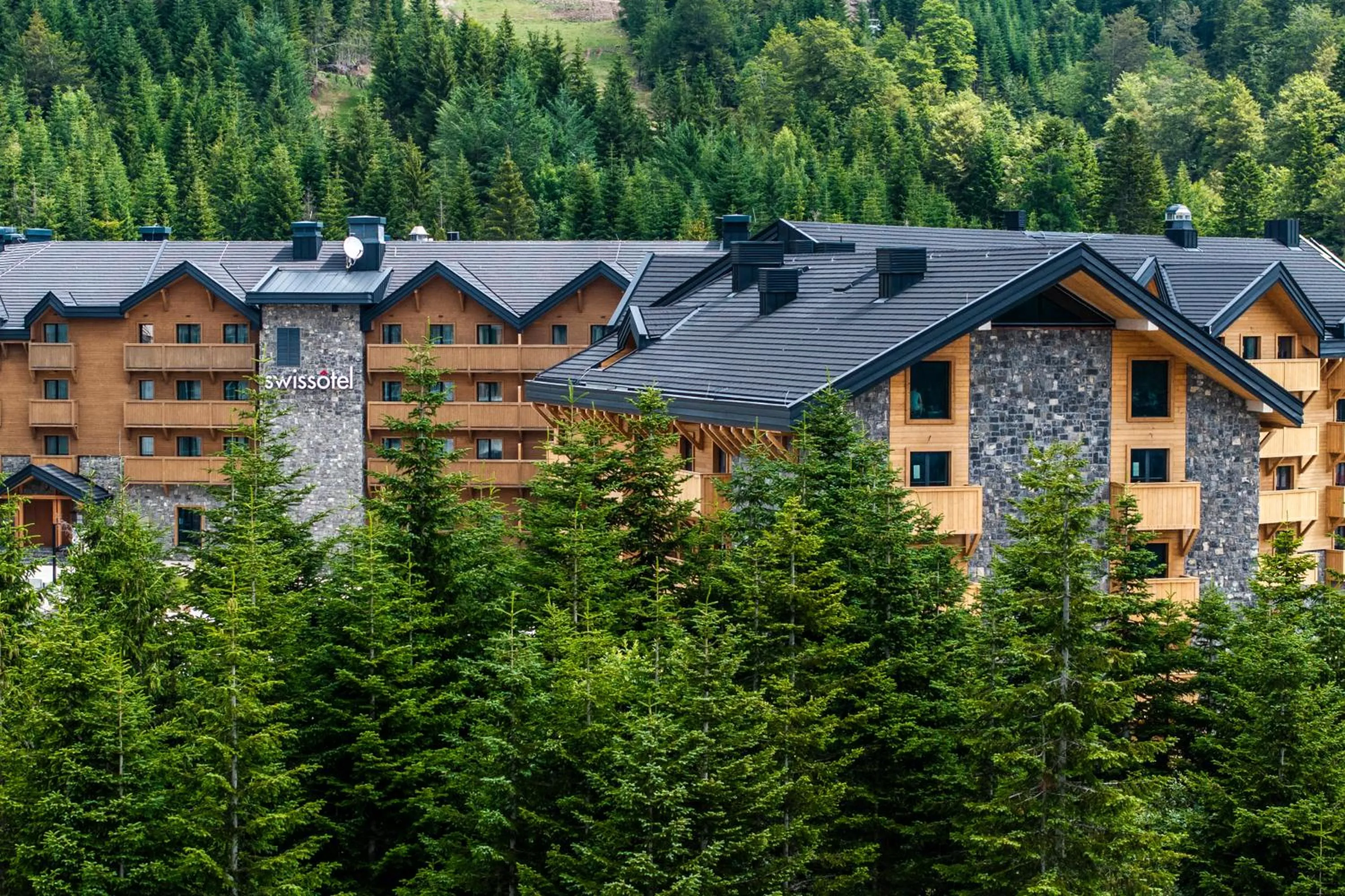 Property building in Swissôtel Resort Kolasin