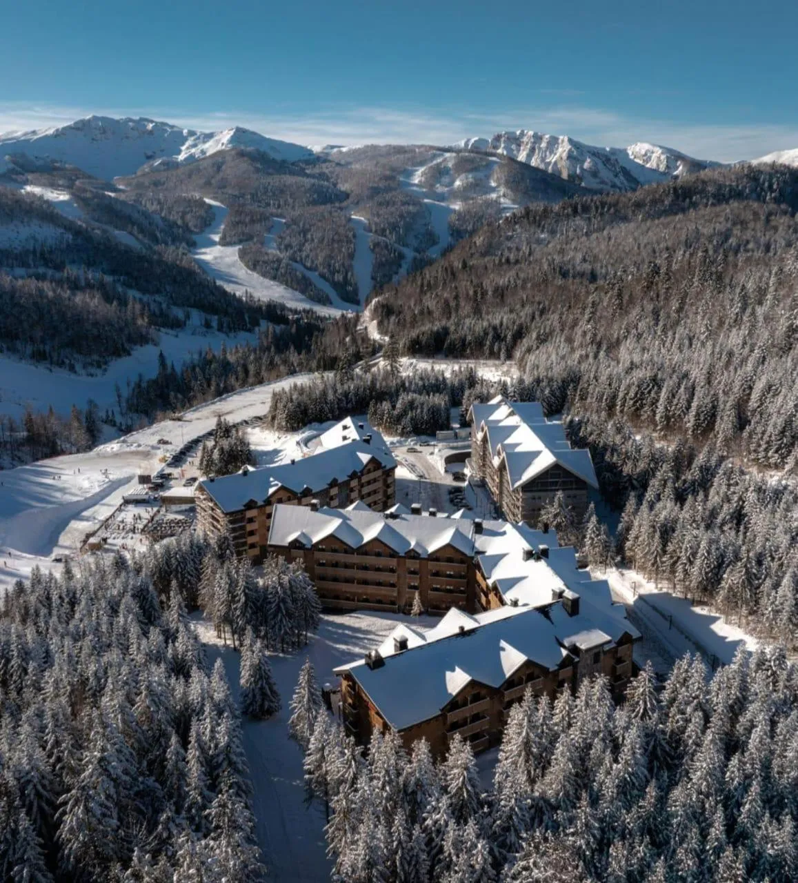 Property building in Swissôtel Resort Kolasin