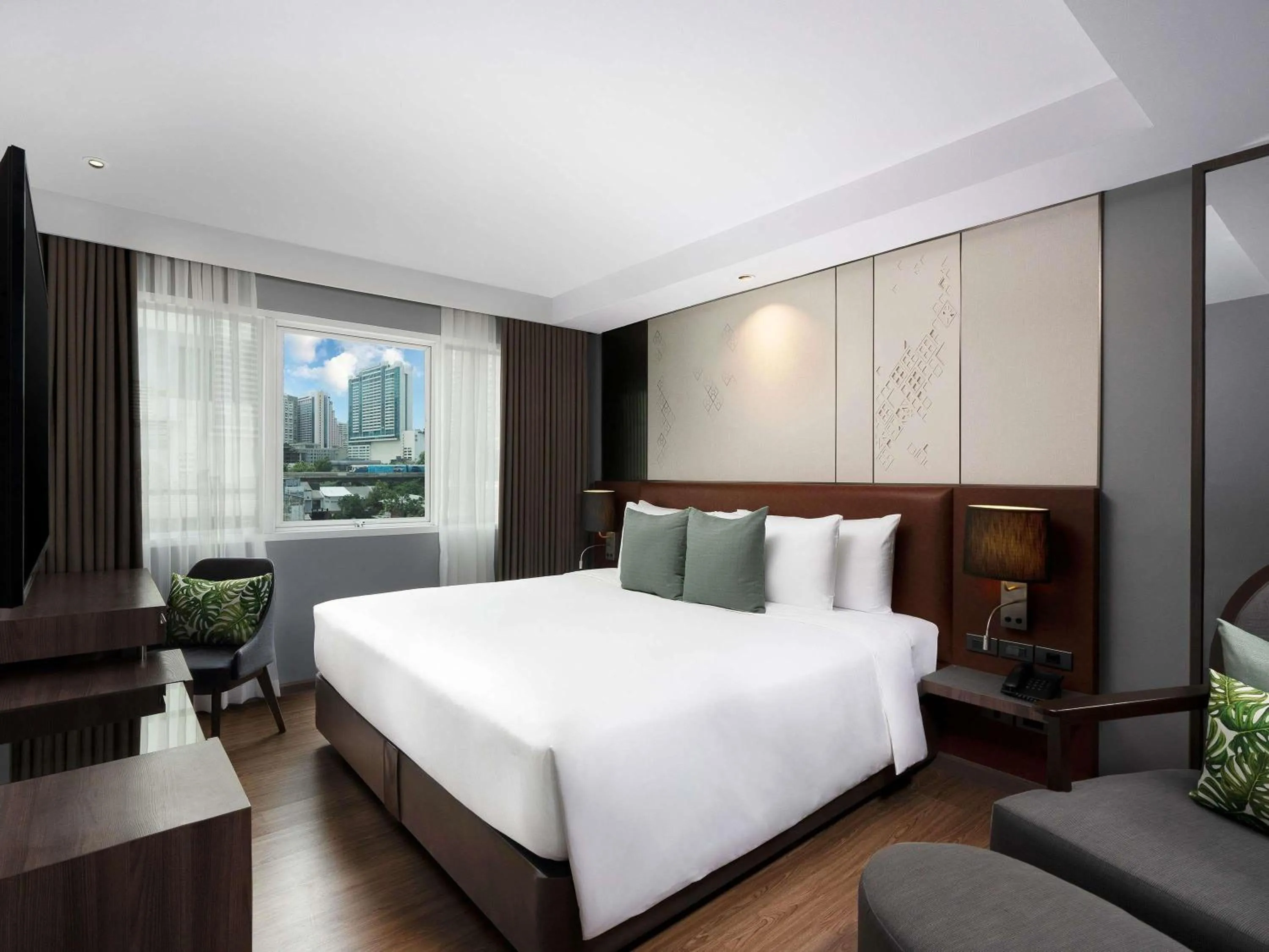 Bedroom, Bed in Novotel Living Bangkok Sukhumvit Legacy