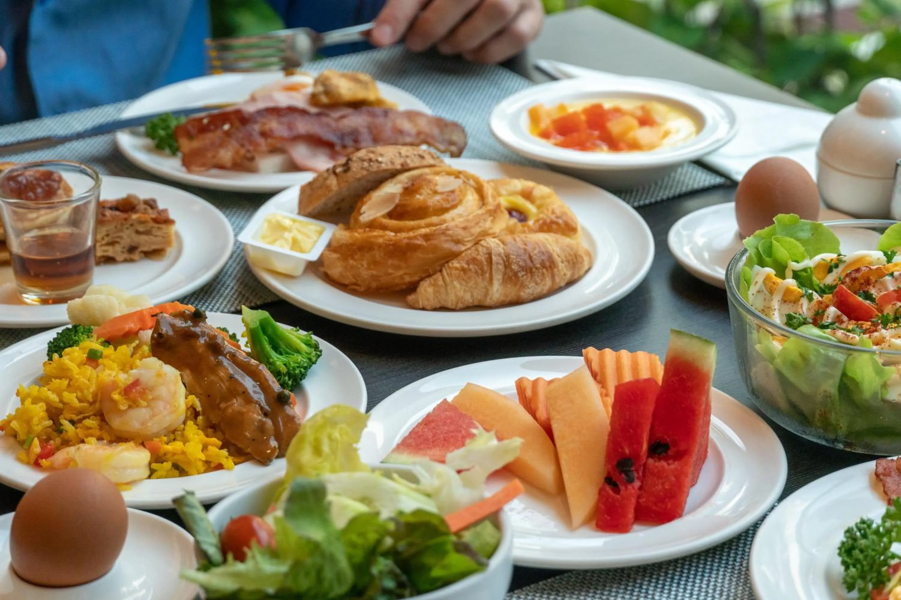 Breakfast in Novotel Living Bangkok Sukhumvit Legacy