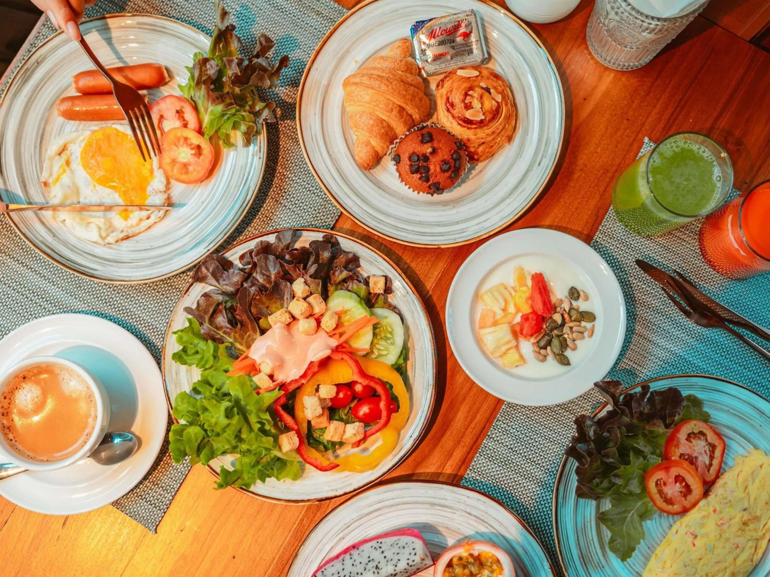 Breakfast in Novotel Living Bangkok Sukhumvit Legacy