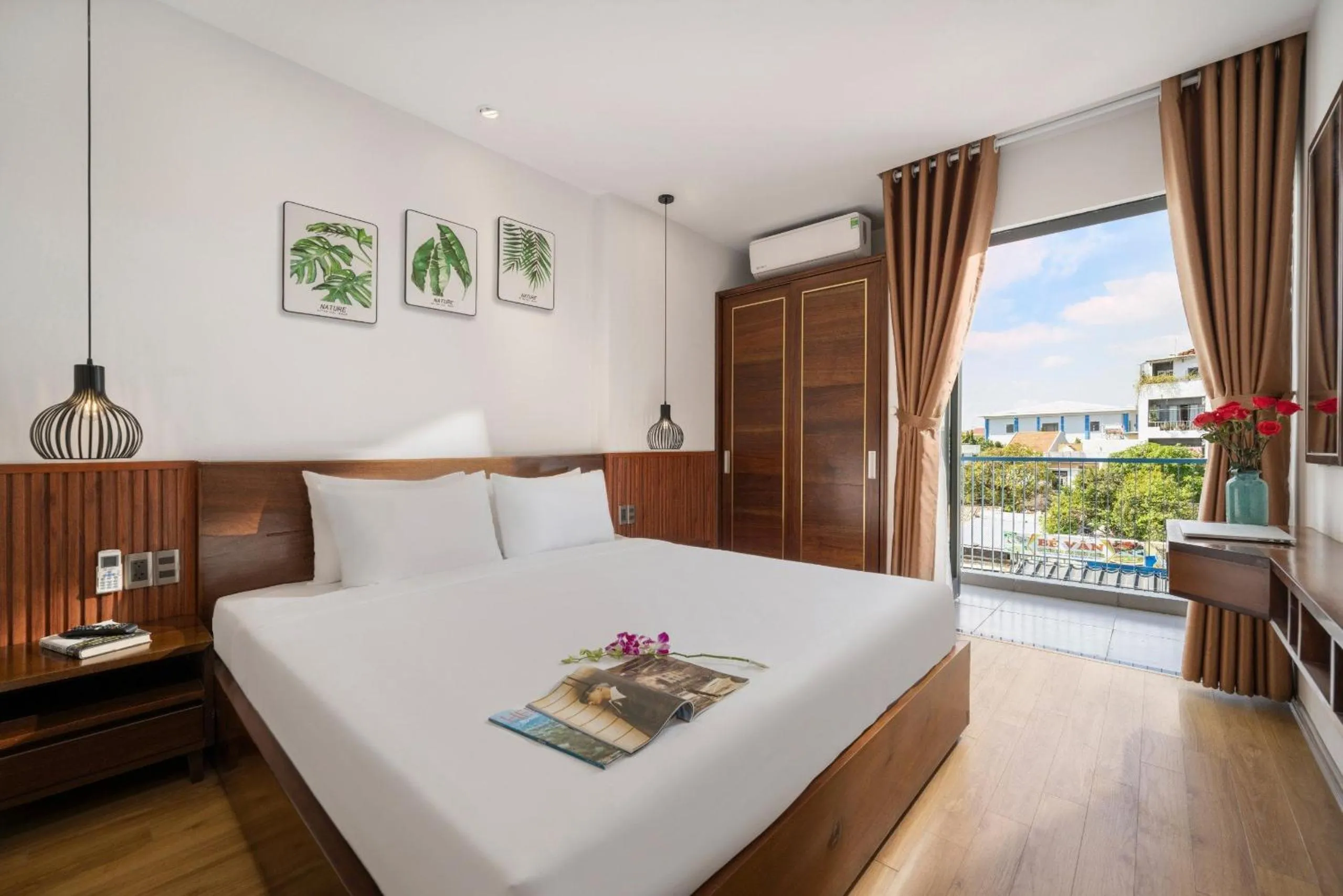 View (from property/room), Bed in Dana Boutique Hotel & Apartment