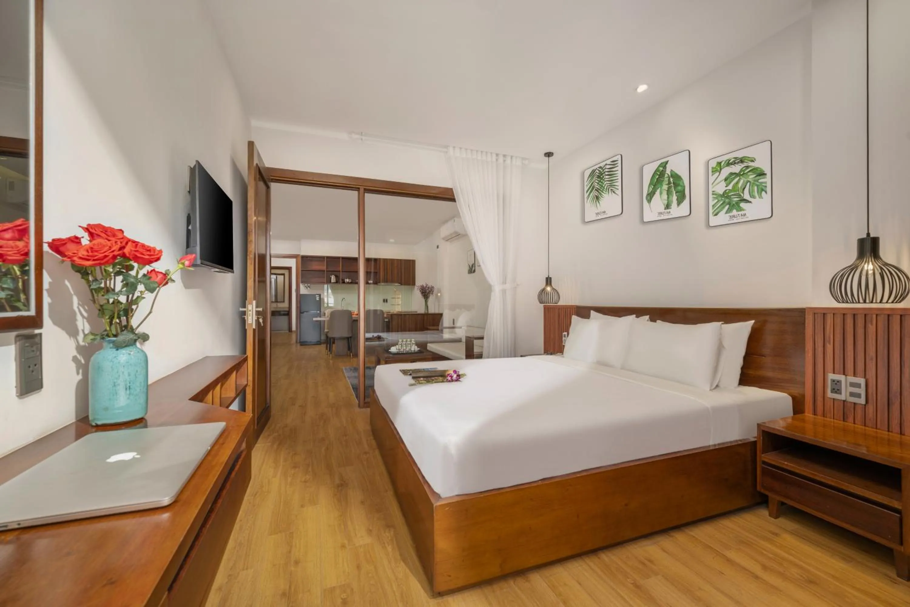 hair dresser, Bed in Dana Boutique Hotel & Apartment