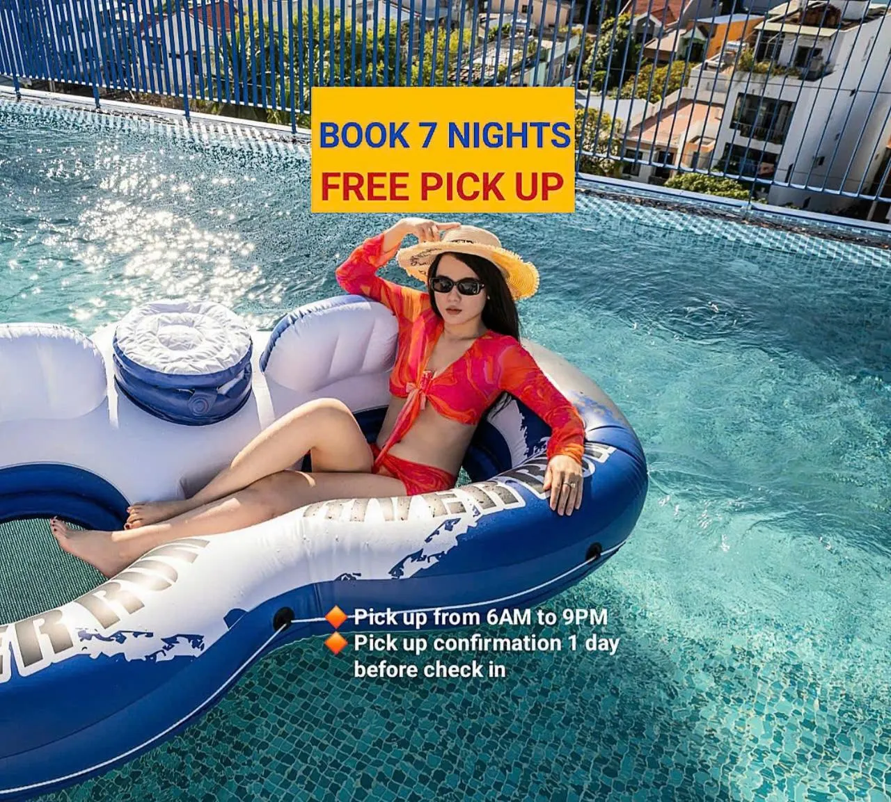 Swimming pool in Dana Boutique Hotel & Apartment