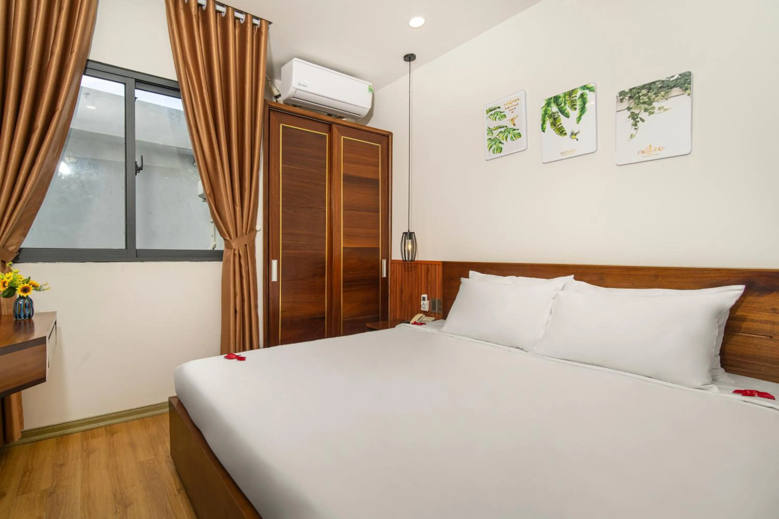 View (from property/room), Bed in Dana Boutique Hotel & Apartment