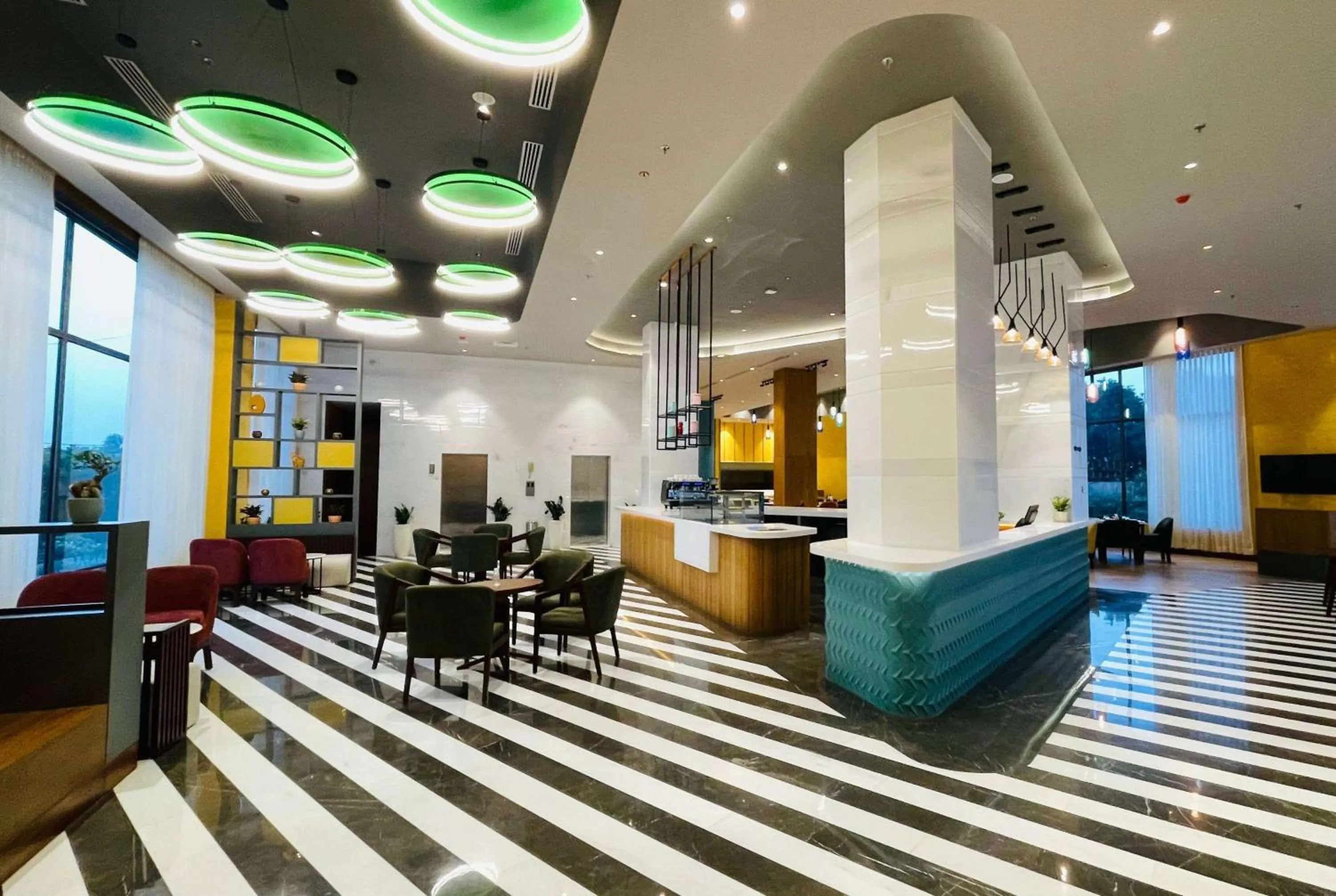 Lobby or reception in Ramada Encore by Wyndham Amritsar Airport