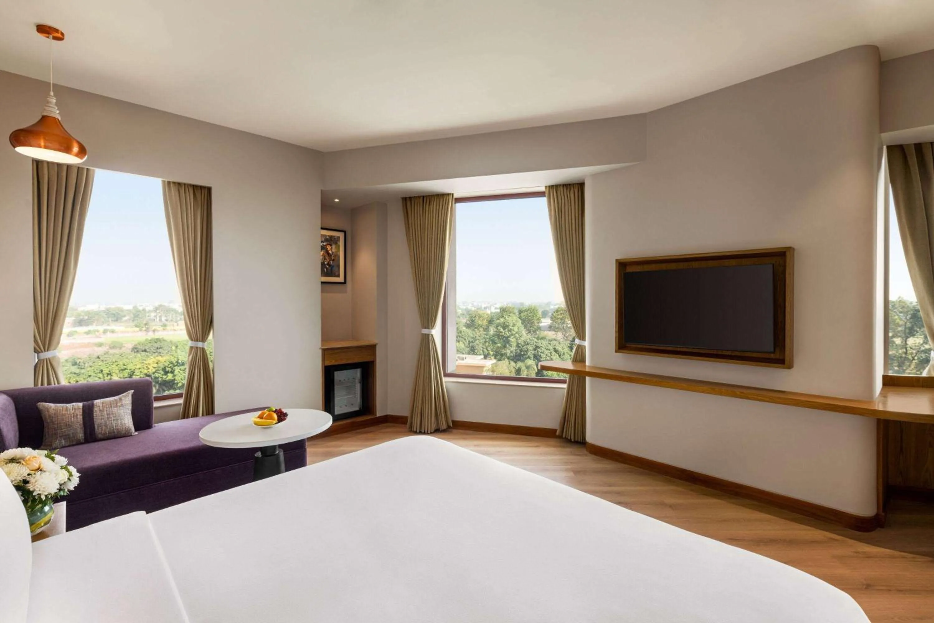Photo of the whole room, Bed in Ramada Encore by Wyndham Amritsar Airport