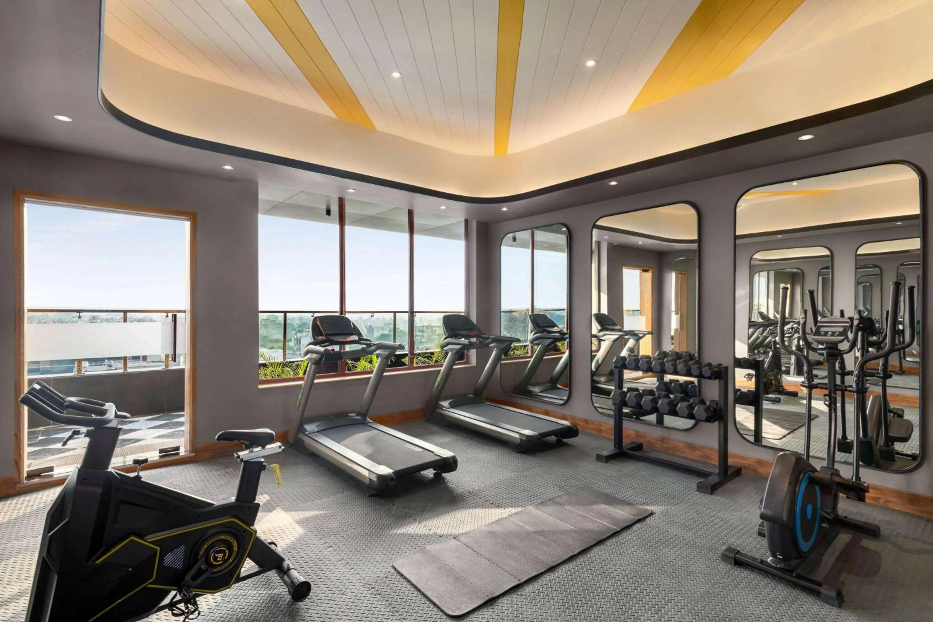 Fitness centre/facilities in Ramada Encore by Wyndham Amritsar Airport