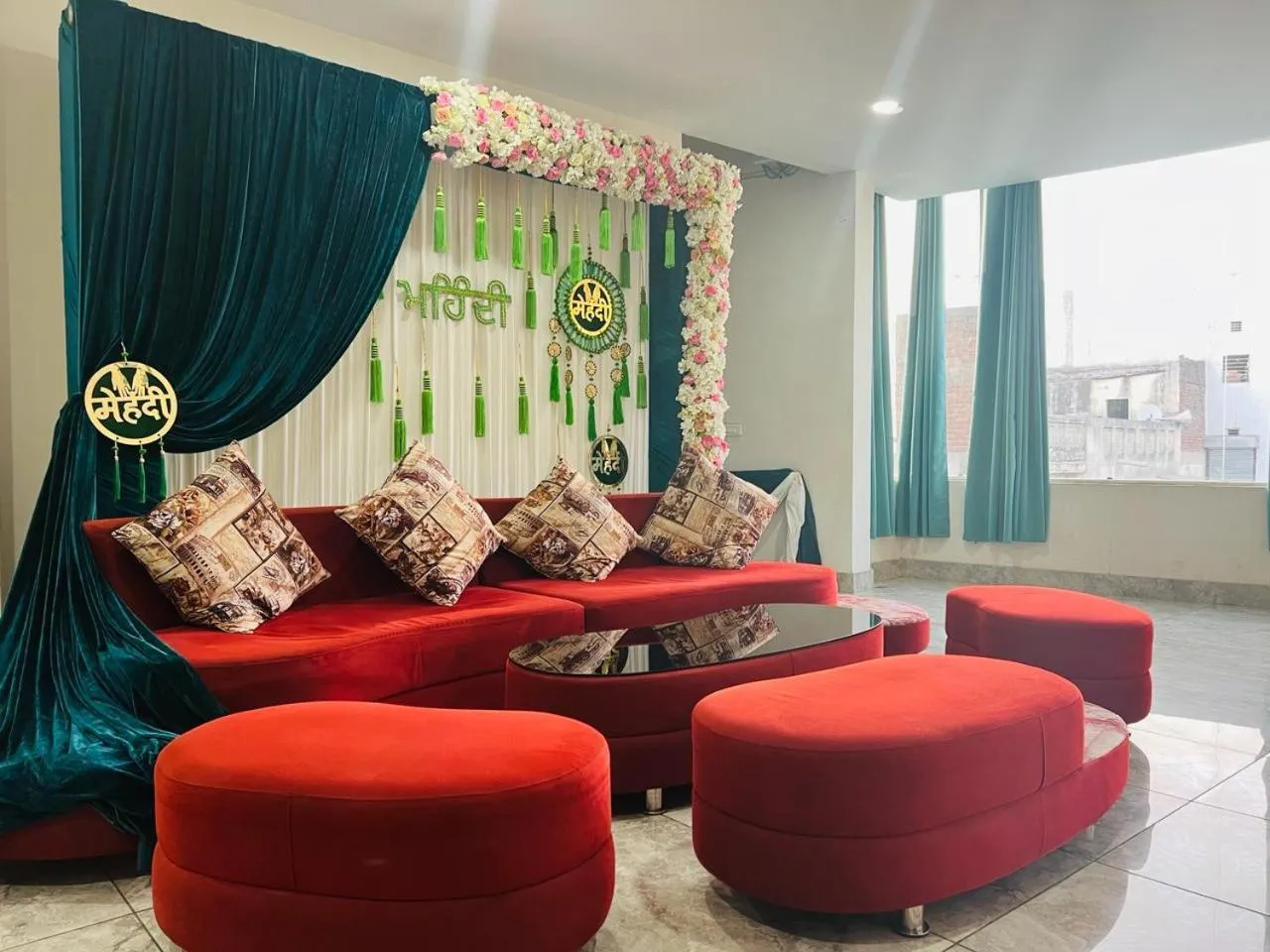 Living room in Raghav inn