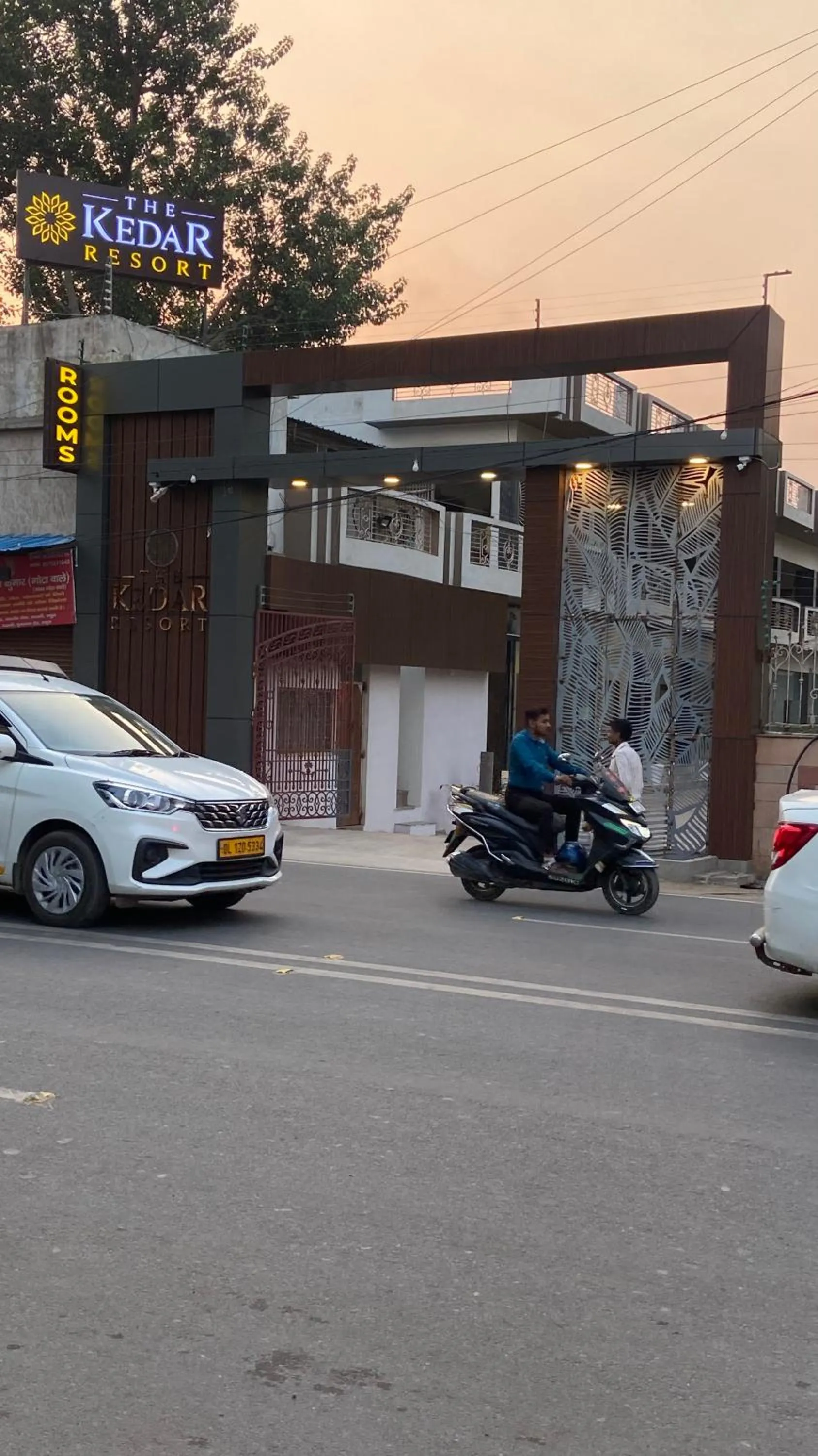 Facade/entrance in The Kedar Resort
