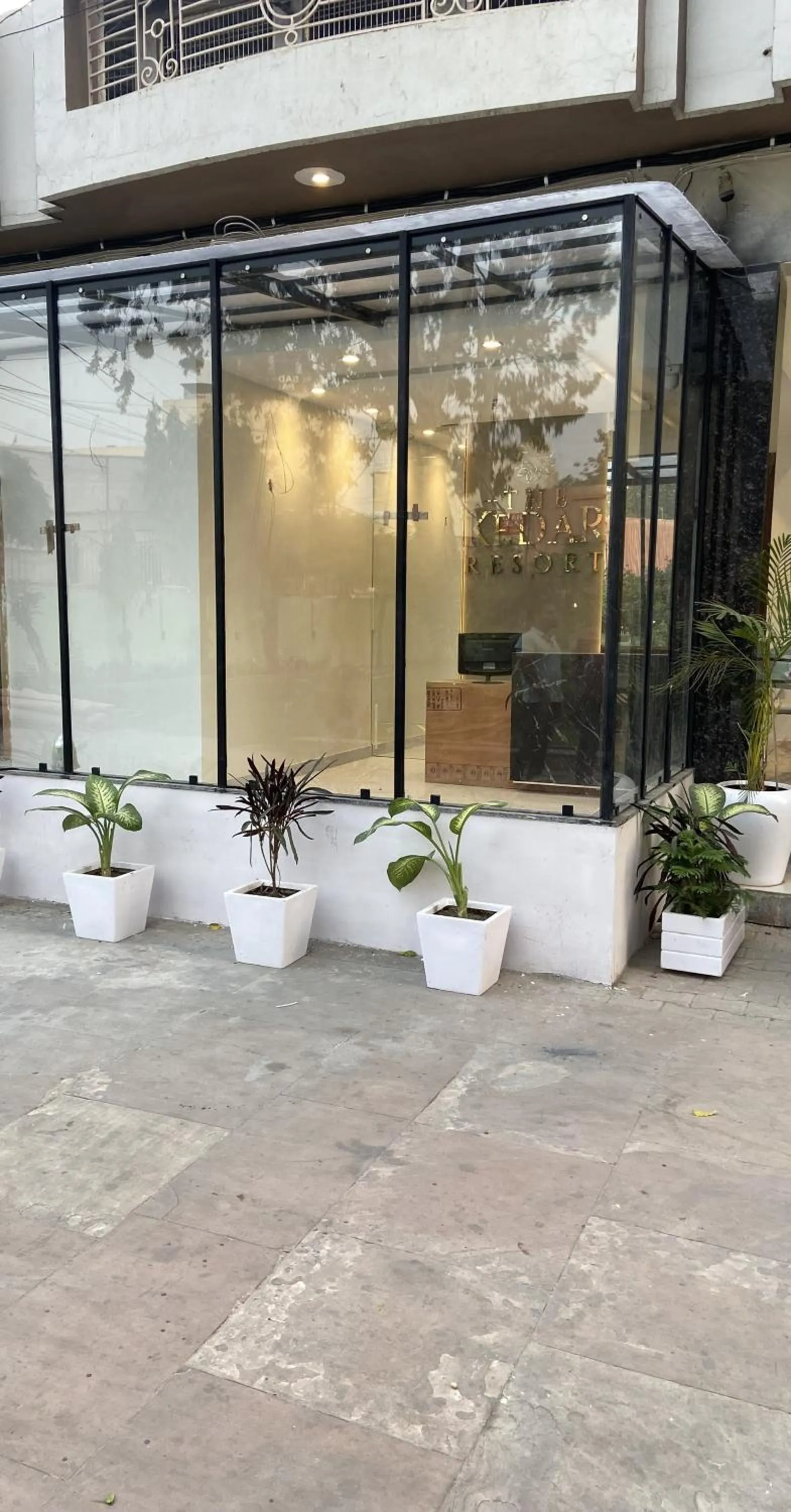 Property building in The Kedar Resort