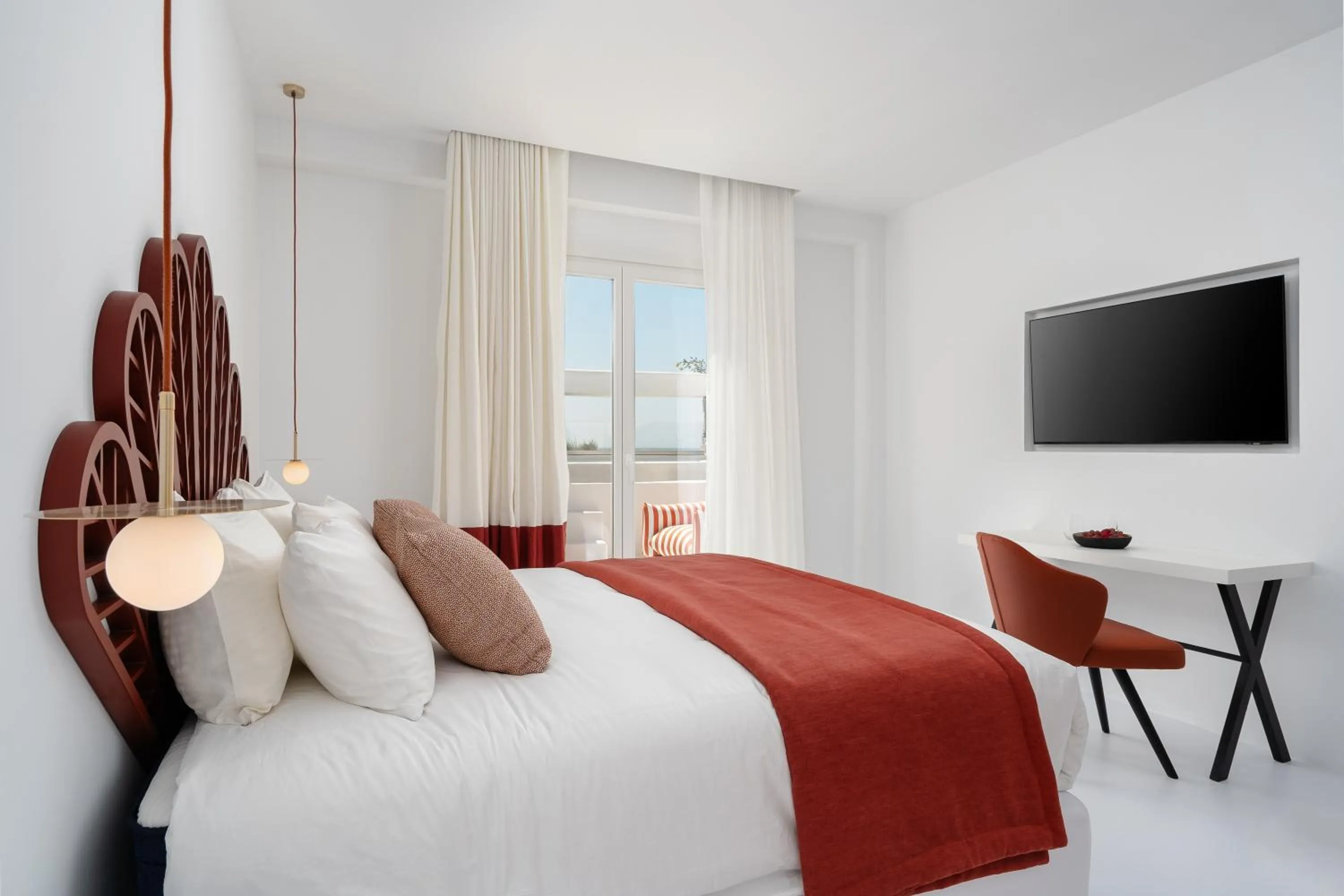 Bedroom, Bed in Croco Mykonos