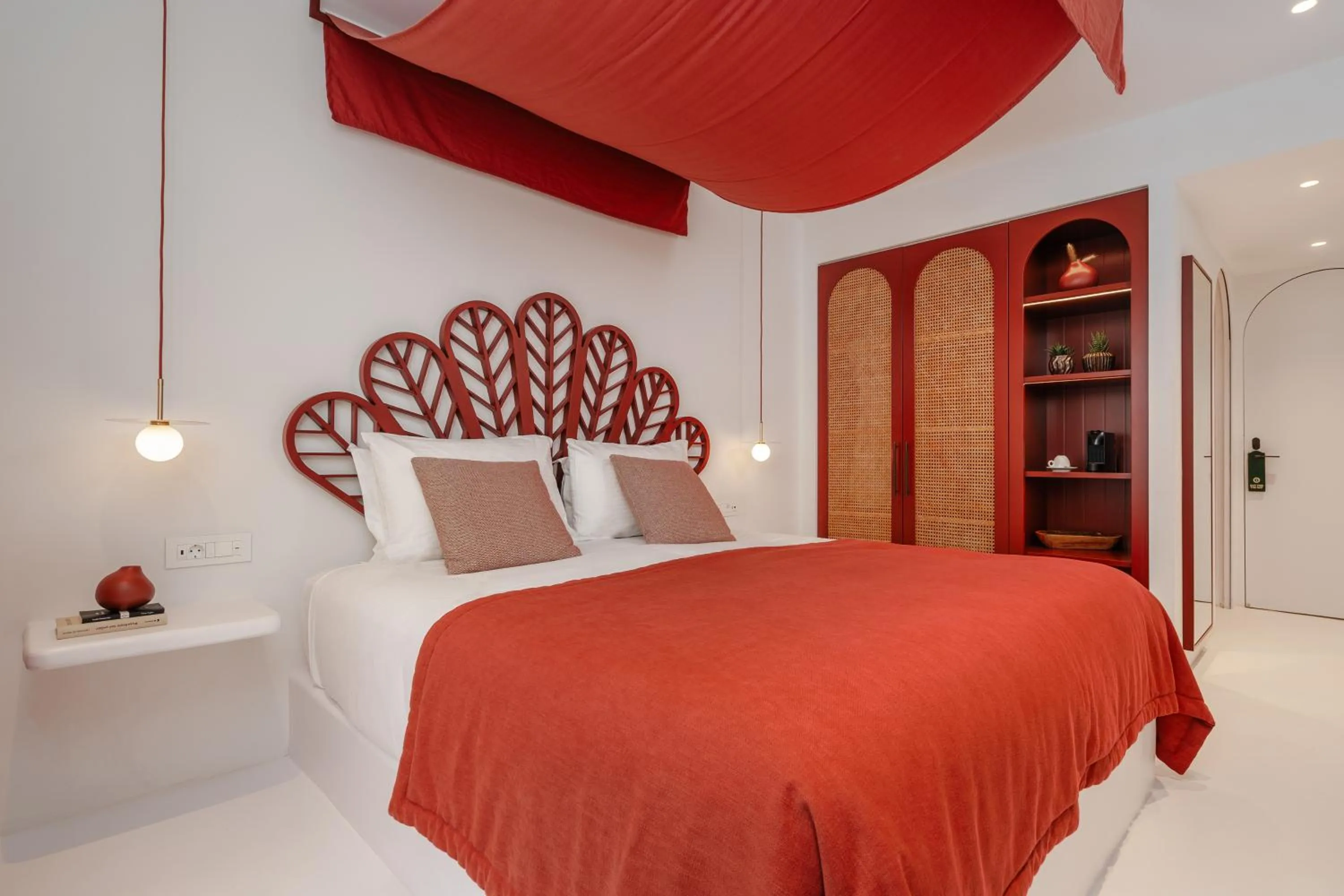 Bedroom, Bed in Croco Mykonos