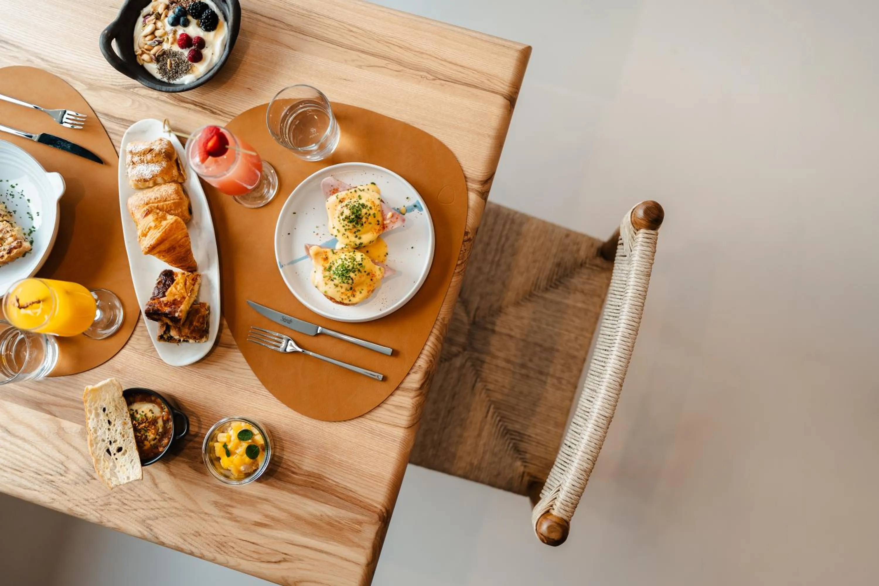 Breakfast in Croco Mykonos